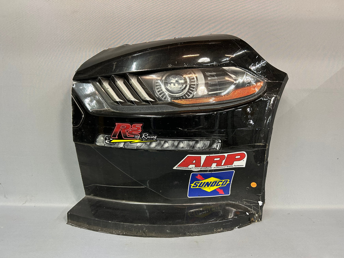 Kyle Sieg #28 2023 Cedar Ridge Landscaping Nascar Nose Corner