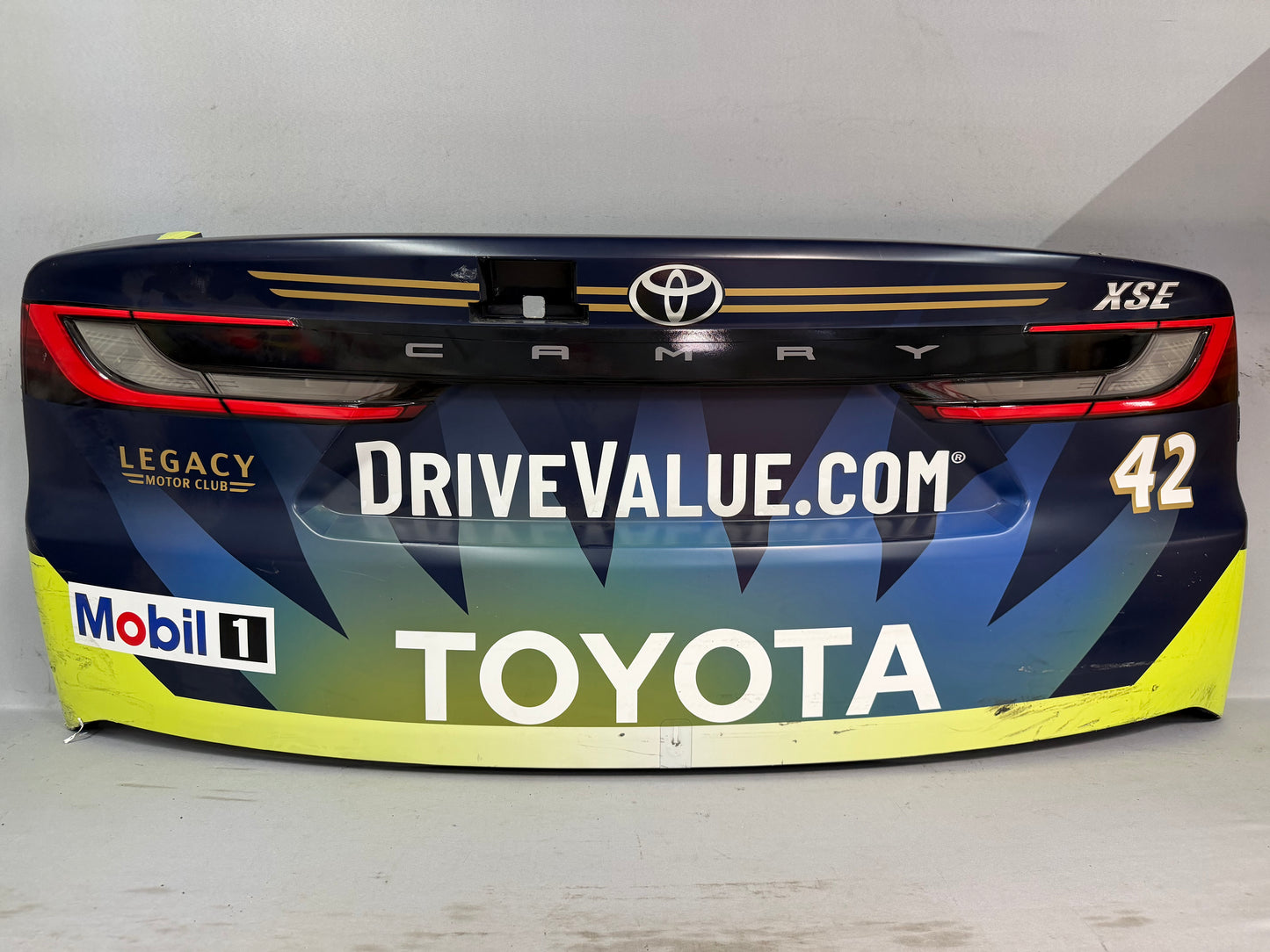 John Hunter Nemechek #42 2026 San Diego Drive Value Nascar Rear Bumper