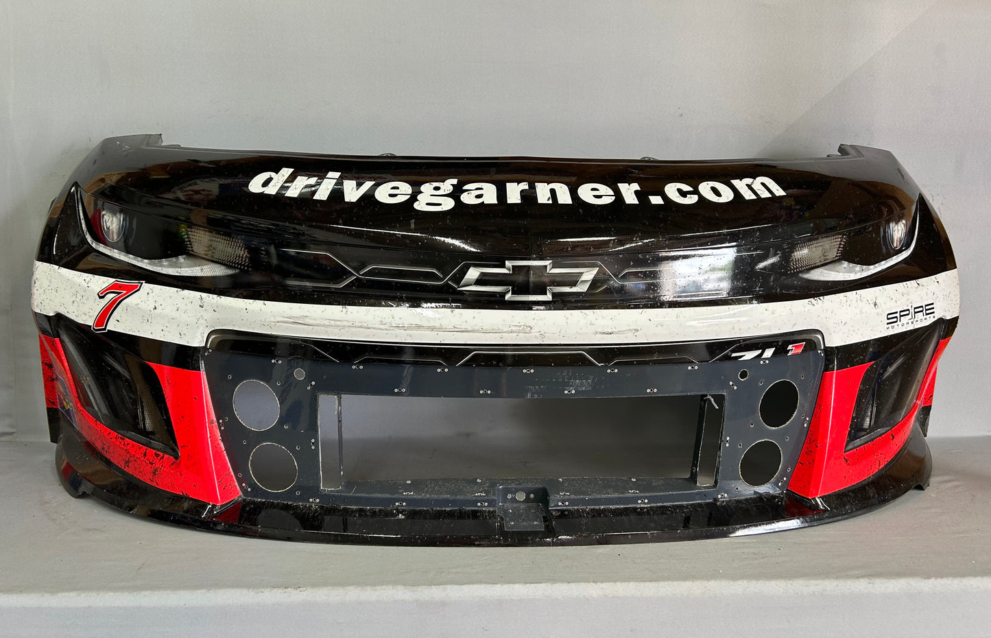 Justin Haley #7 2025 Nashville Garner Trucking Nascar Front Nose