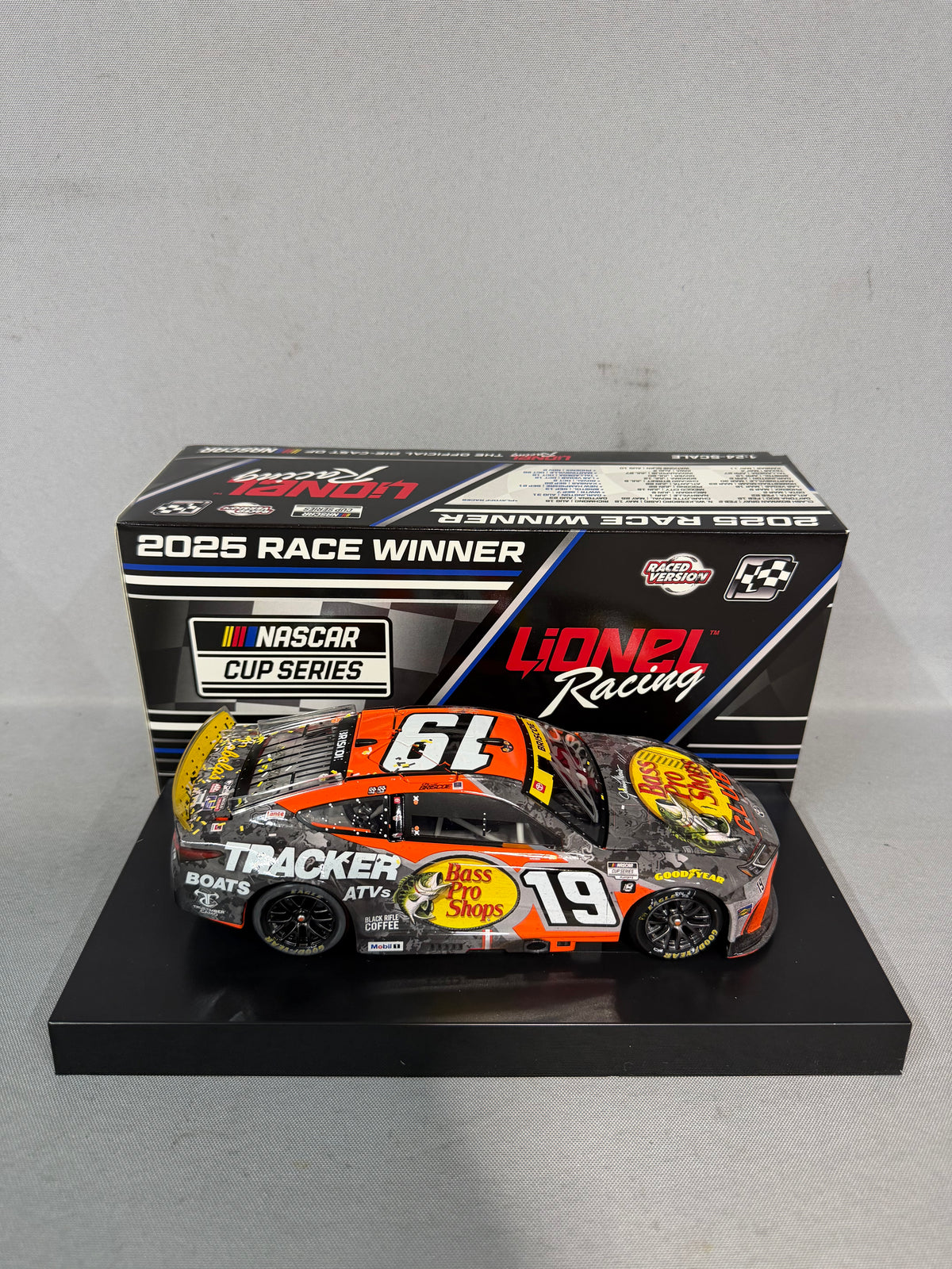 Chase Briscoe #19 2025 Talladega Win Bass Pro Shops Nascar Autographed Diecast
