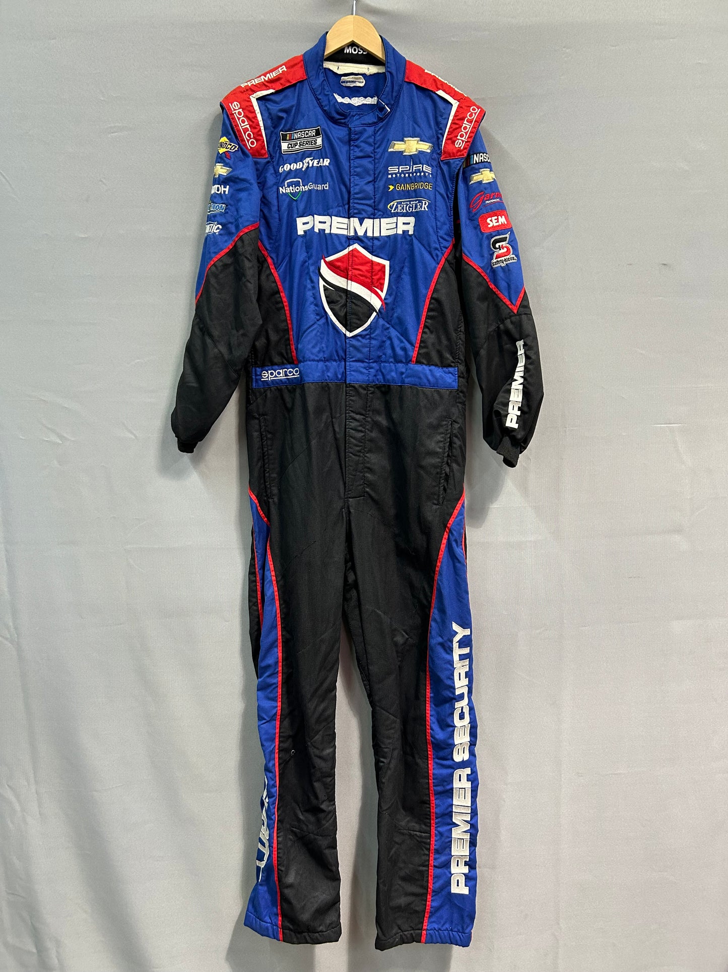 Carson Hocevar #77 2024 Premier Security Nascar Crew Firesuit C-44 W-38 L-36