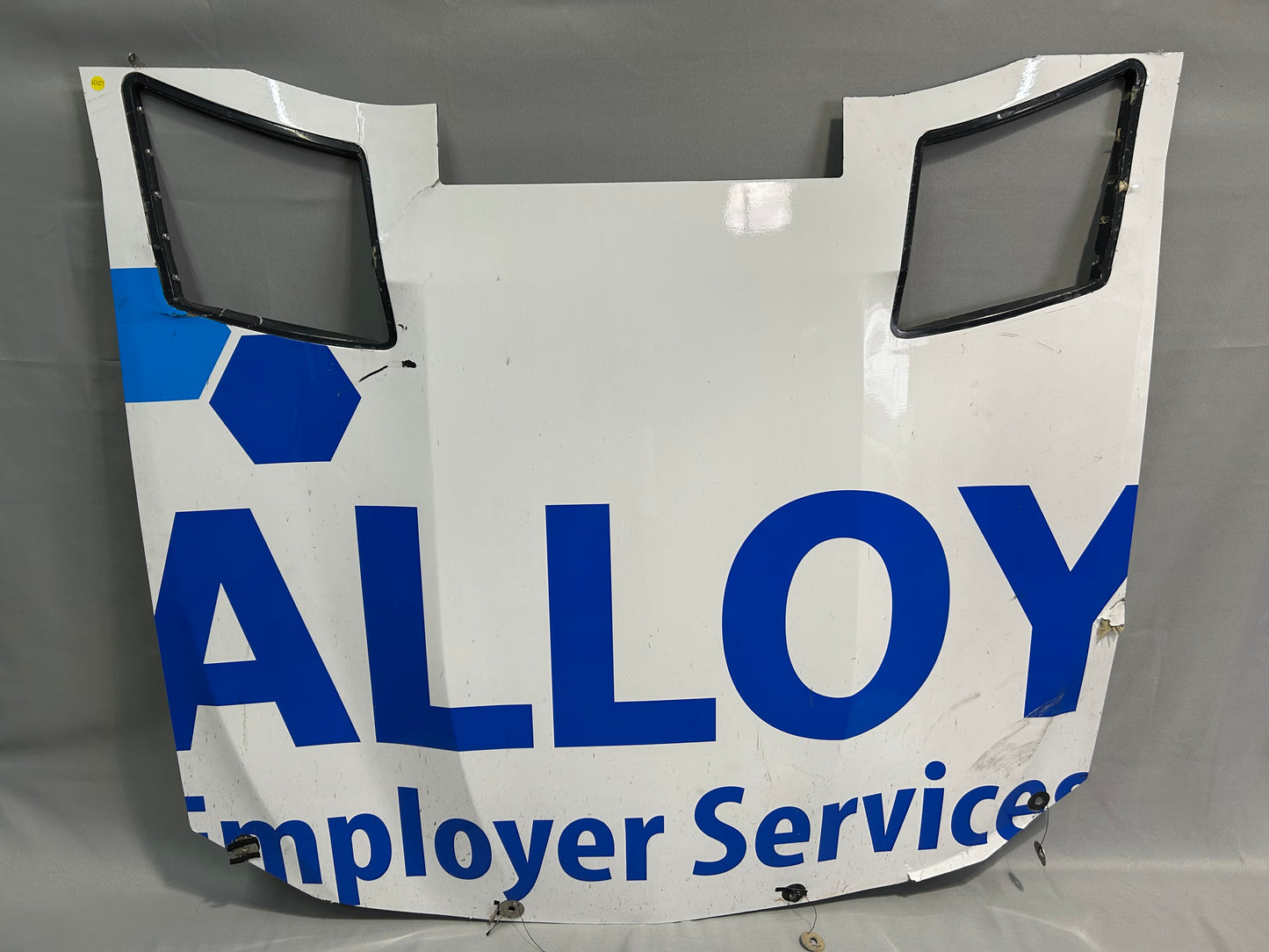 Josh Williams #11 Alloy Employer Services Nascar Hood