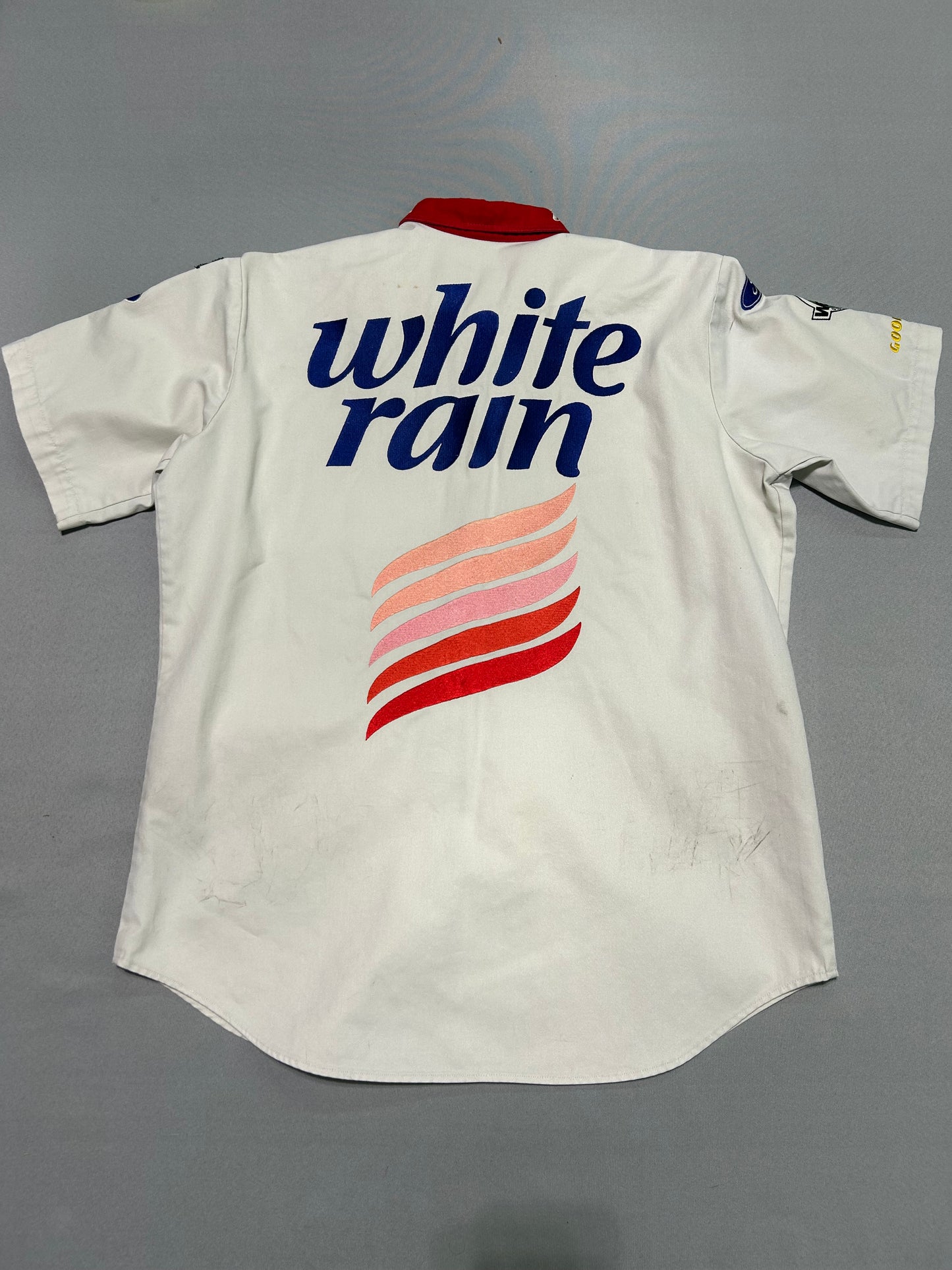 Dale Jarrett #32 1998 White Rain Nascar Crew Shirt and Pants