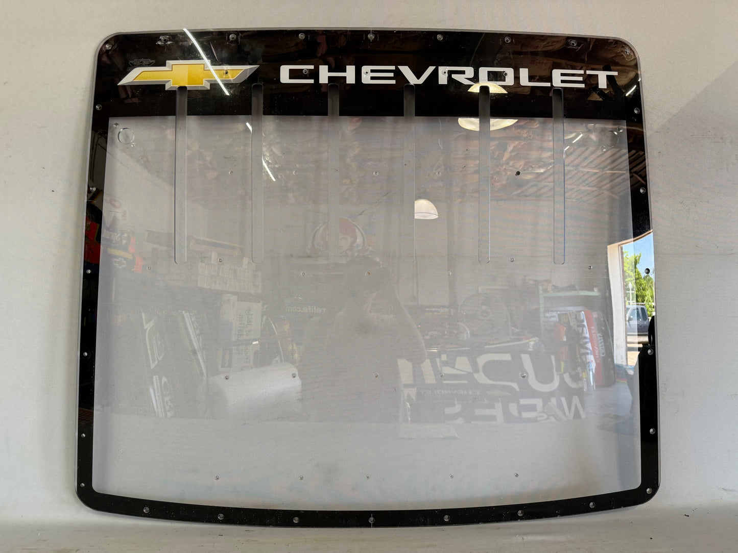 Daniel Suarez #7 2026 Nashville Nascar Rear Windshield
