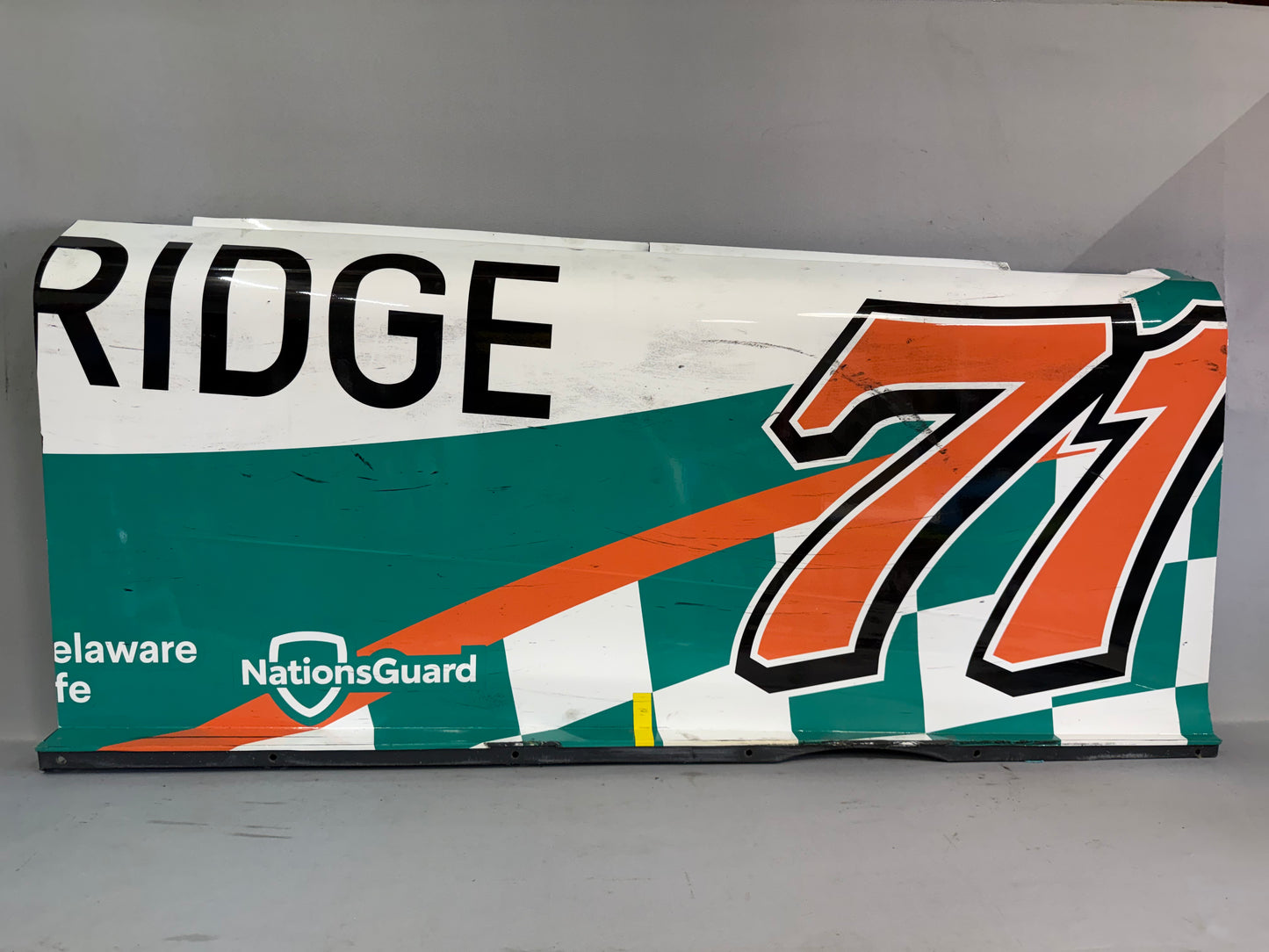 Michael McDowell #71 2025 Martinsville Gainbridge Women In Motorsports Nascar Door Panel