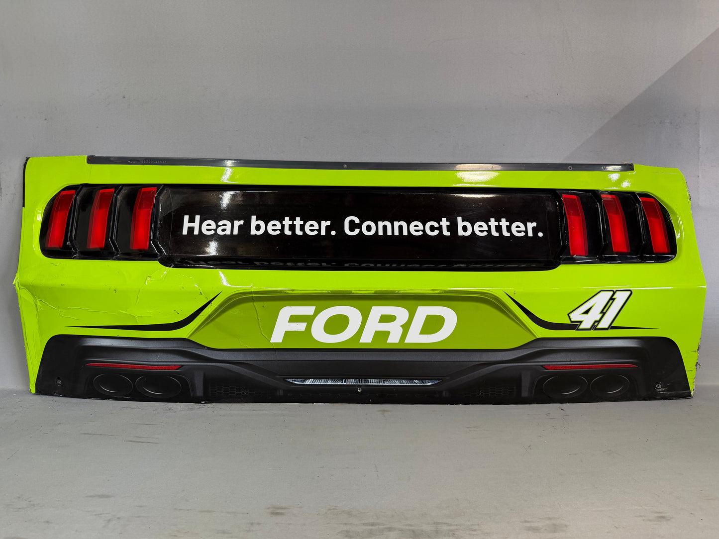 Sam Mayer #41 2025 Bristol Audibel Nascar Rear Bumper