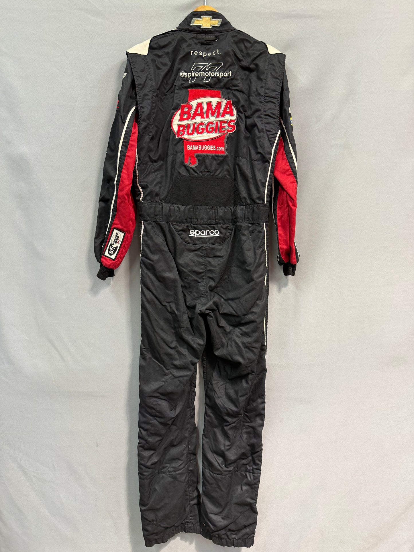 Chase Purdy #77 2024 Bama Buggies Nascar Crew Firesuit C-50 W-38 L-32