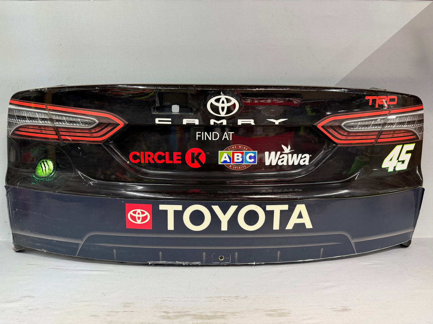 Tyler Reddick #45 2023 Daytona Monster Energy Nascar Rear Bumper