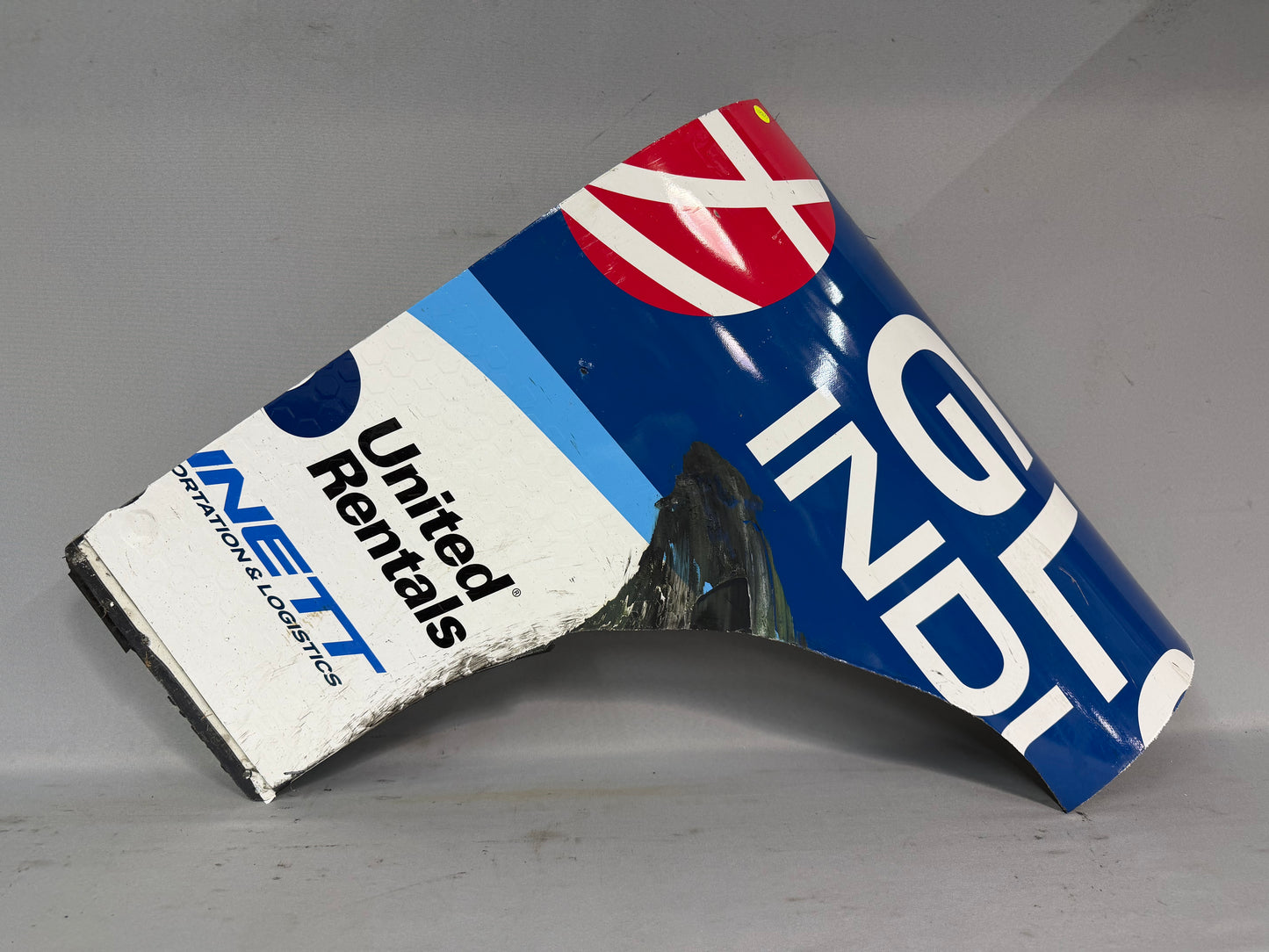 Austin Hill #21 2025 Pocono Global Industrial Nascar Partial Quarter Panel