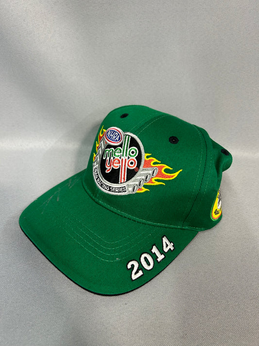 Greg Anderson 2014 NHRA Pomona 2 Autographed Hat
