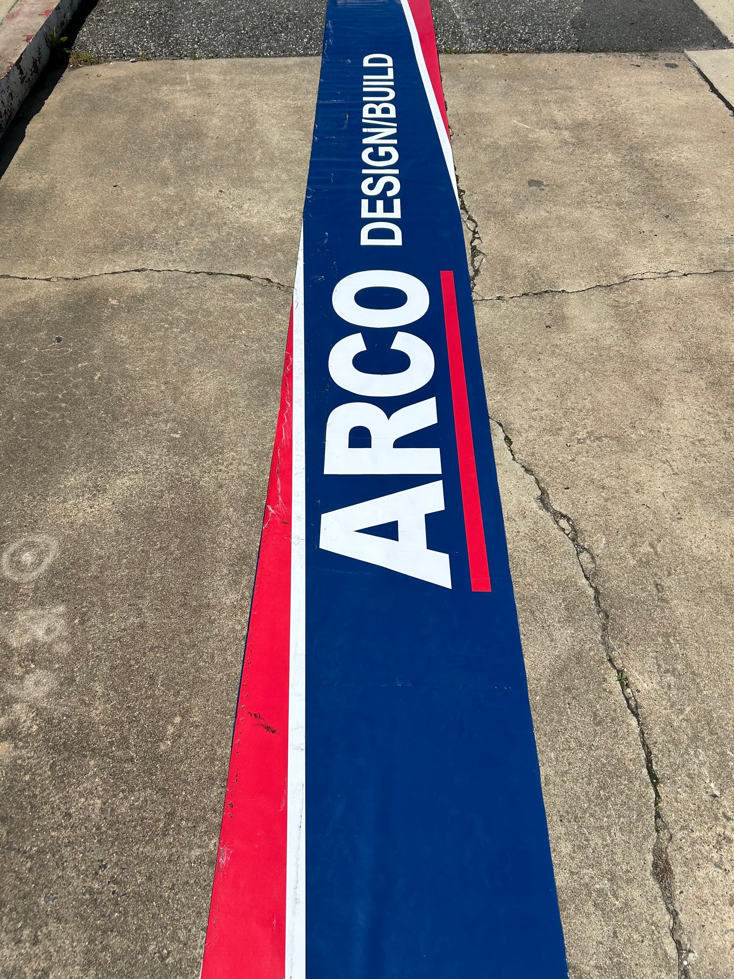 Austin Hill #7 2023 Arco Design Nascar Pit Wall Banner