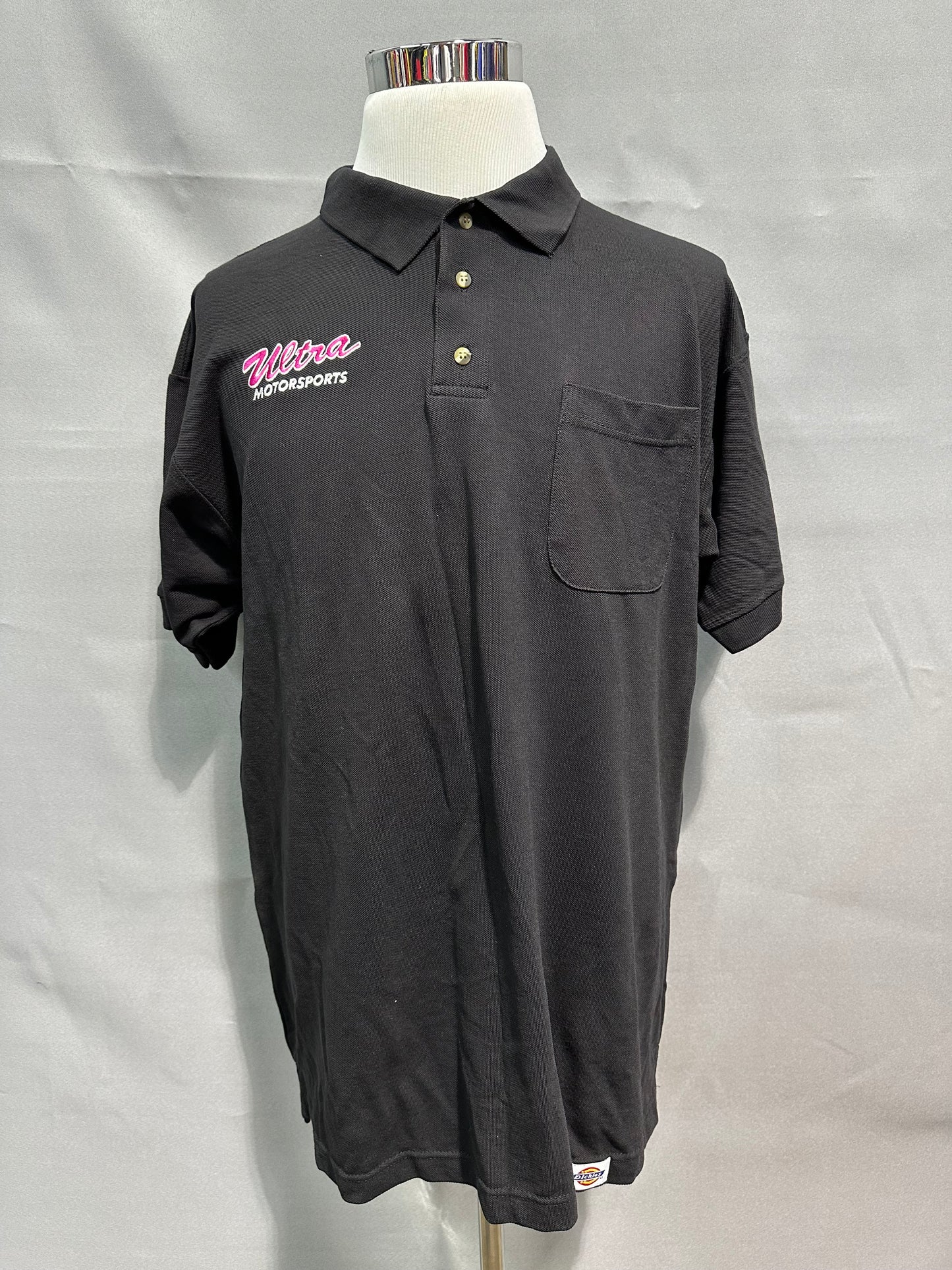 Ultra Motorsports Nascar Team Issued Polo Shirt Size XL