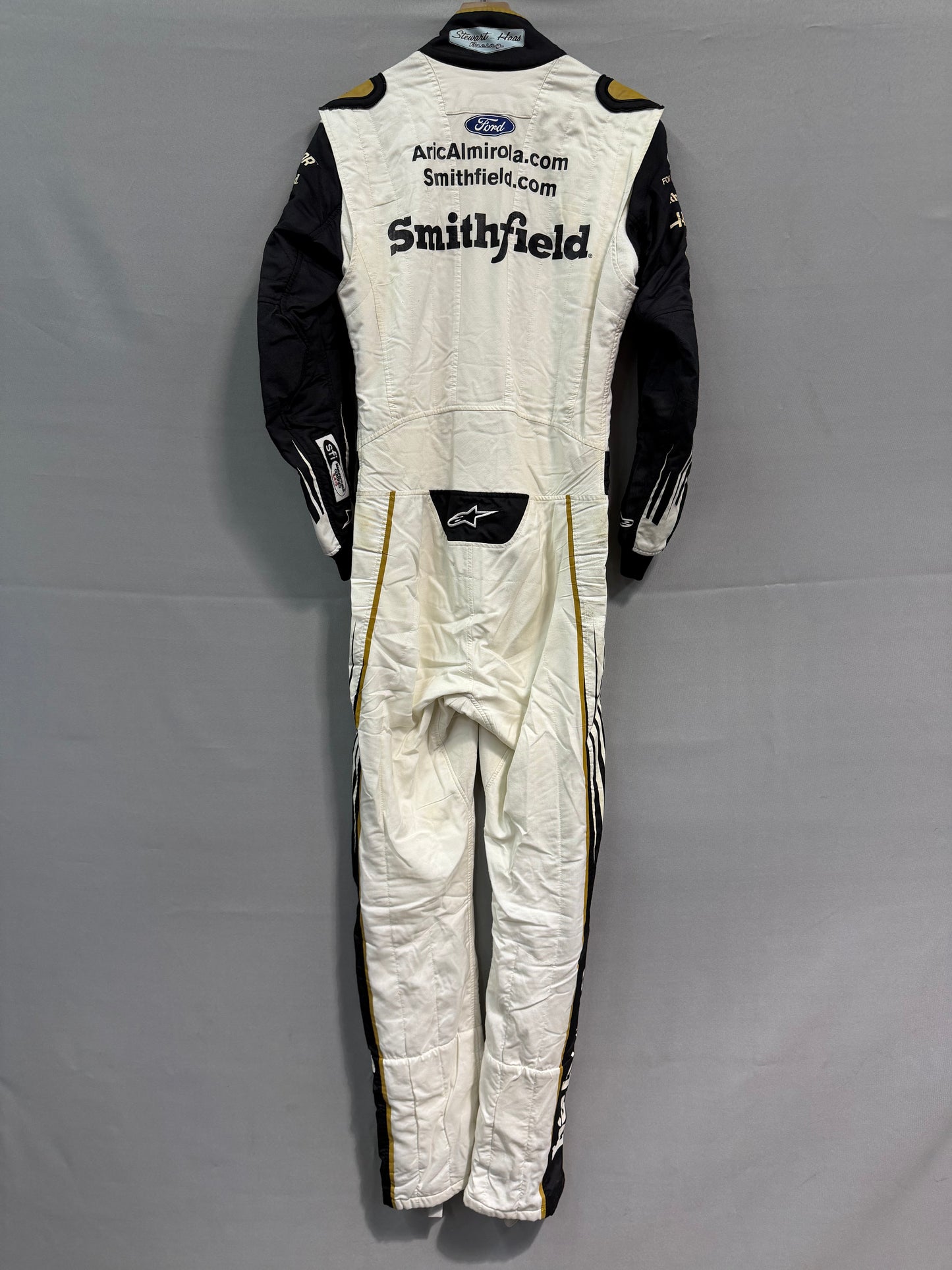 Aric Almirola #10 2020 Smithfield Nascar Autographed Driver Firesuit