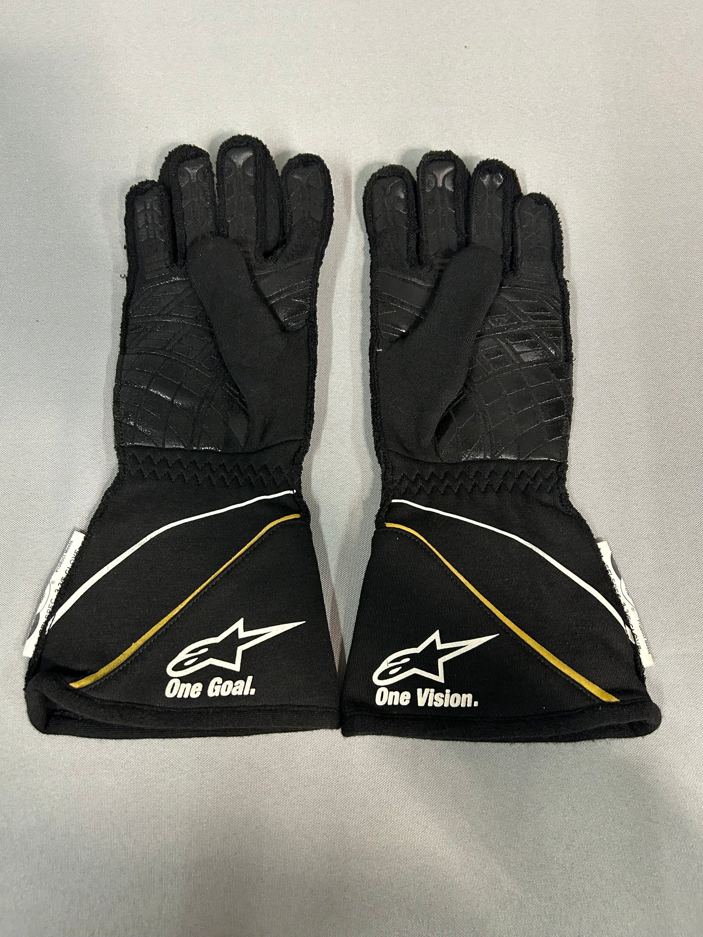 Aric Almirola #10 2023 Autographed Smithfield Nascar Driver Gloves