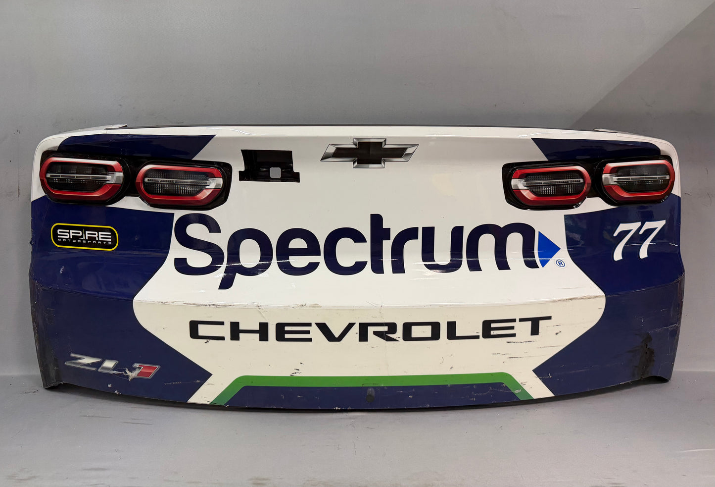 Carson Hocevar #77 2026 Atlanta 1 Spectrum Nascar Rear Bumper