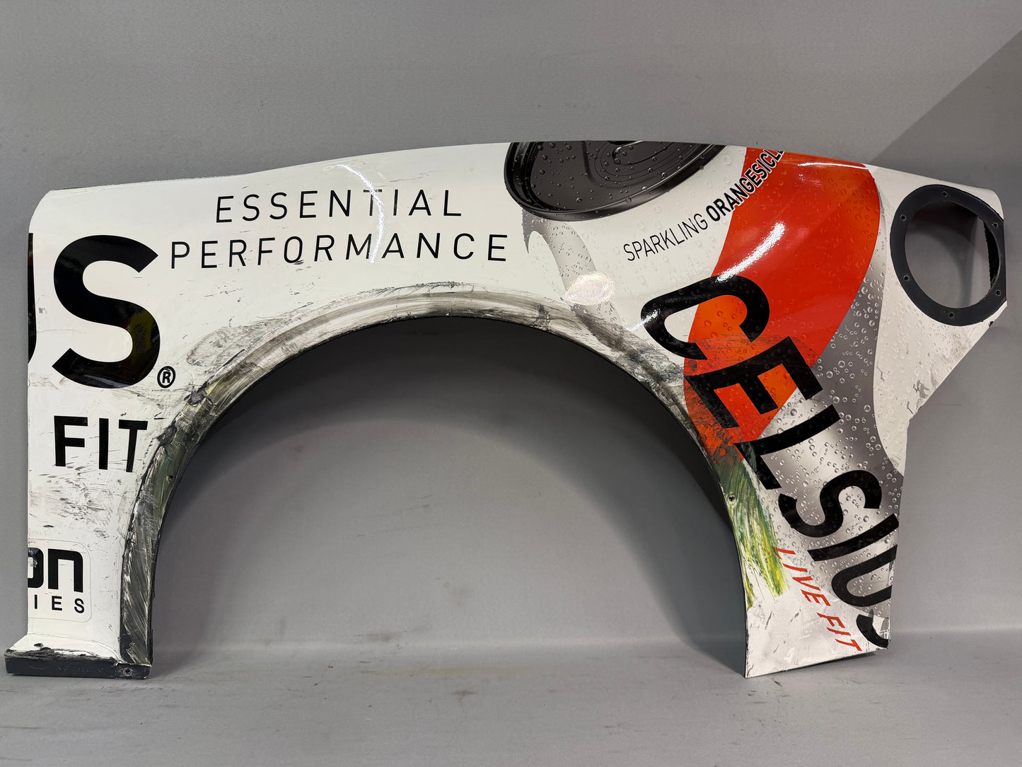 AJ Allmendinger #16 2025 Charlotte Roval Celsius Nascar Quarter Panel