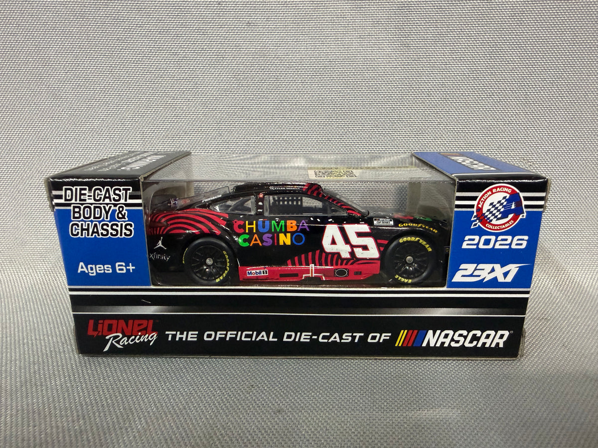 Tyler Reddick #45 2026 Daytona Win Chumba Casino Nascar 1/64 Diecast