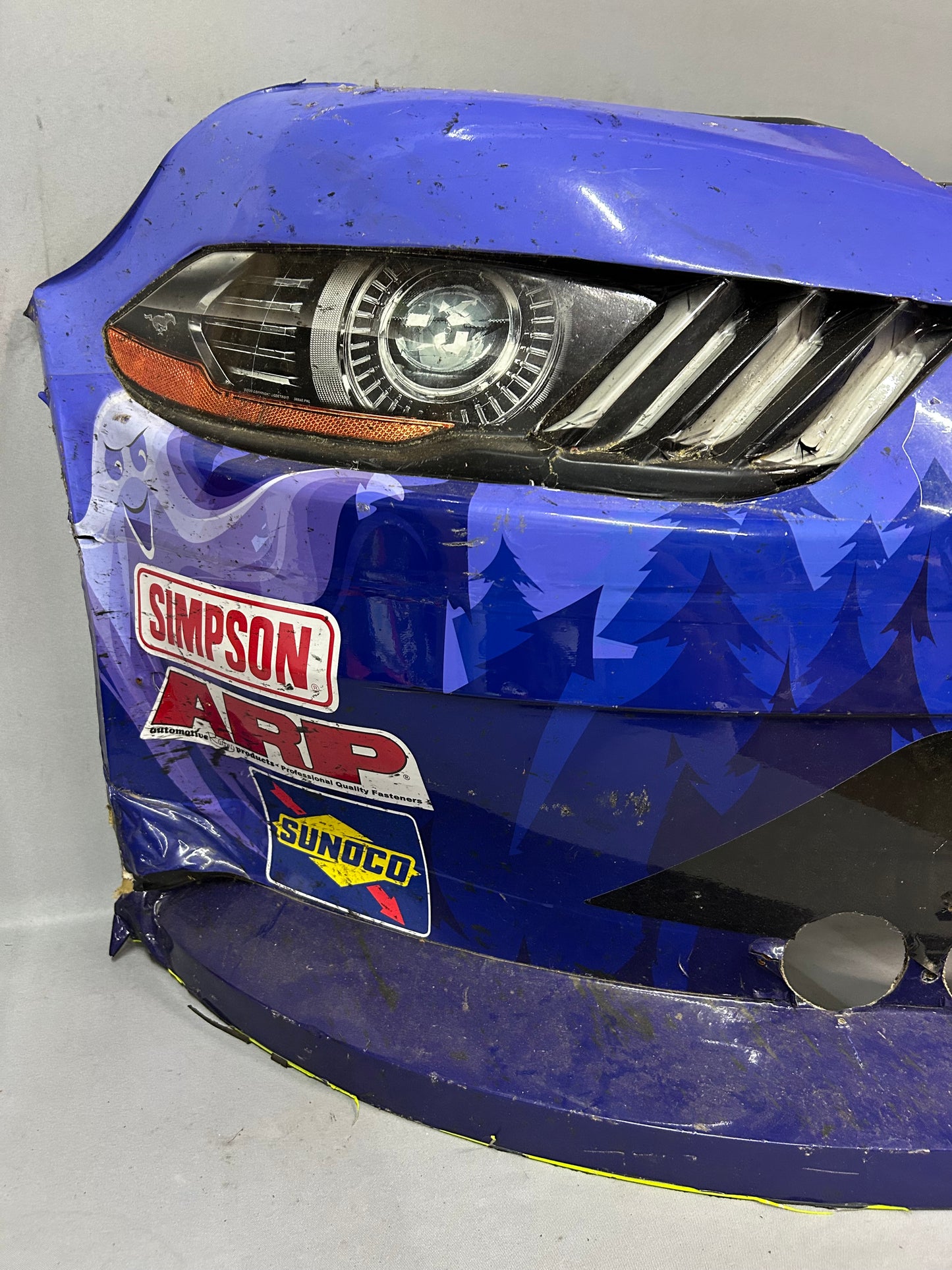 Brandon Brown #08 2022 Martinsville Solid Rock Carriers Nascar Front Nose