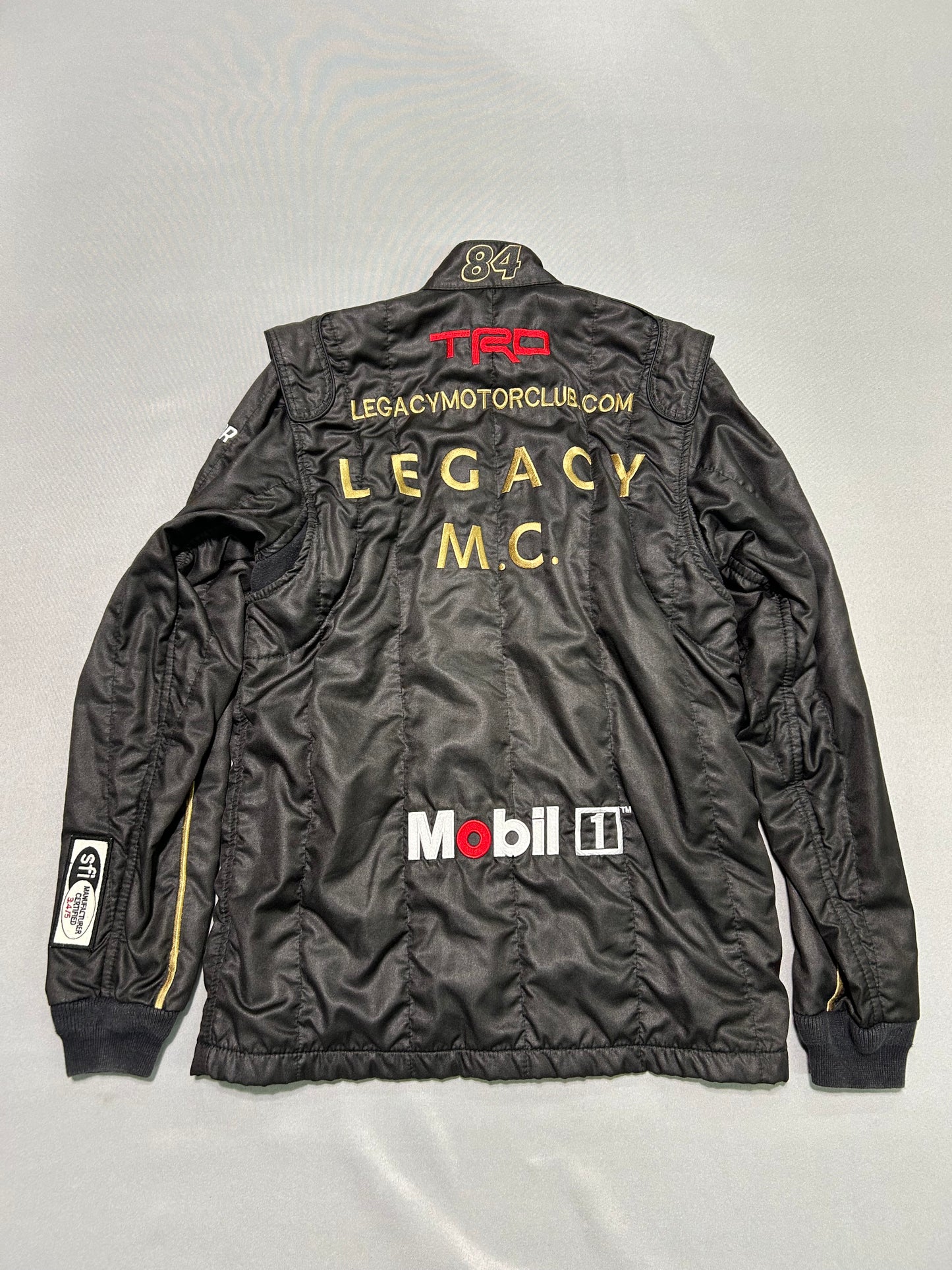 Jimmie Johnson #84 2024 Legacy Motor Club Nascar 2 Piece Crew Firesuit C-44 W-32 L-32