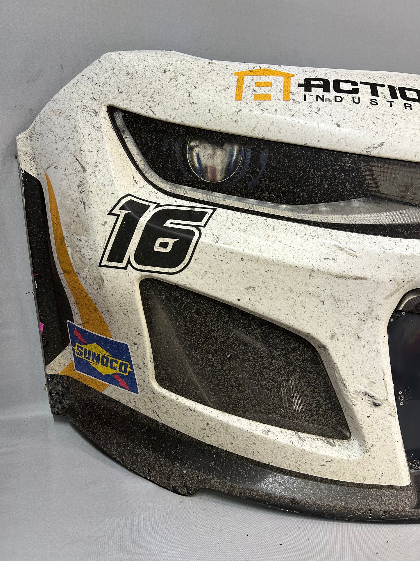 AJ Allmendinger #16 2025 Kansas Action Industries Nascar Front Nose