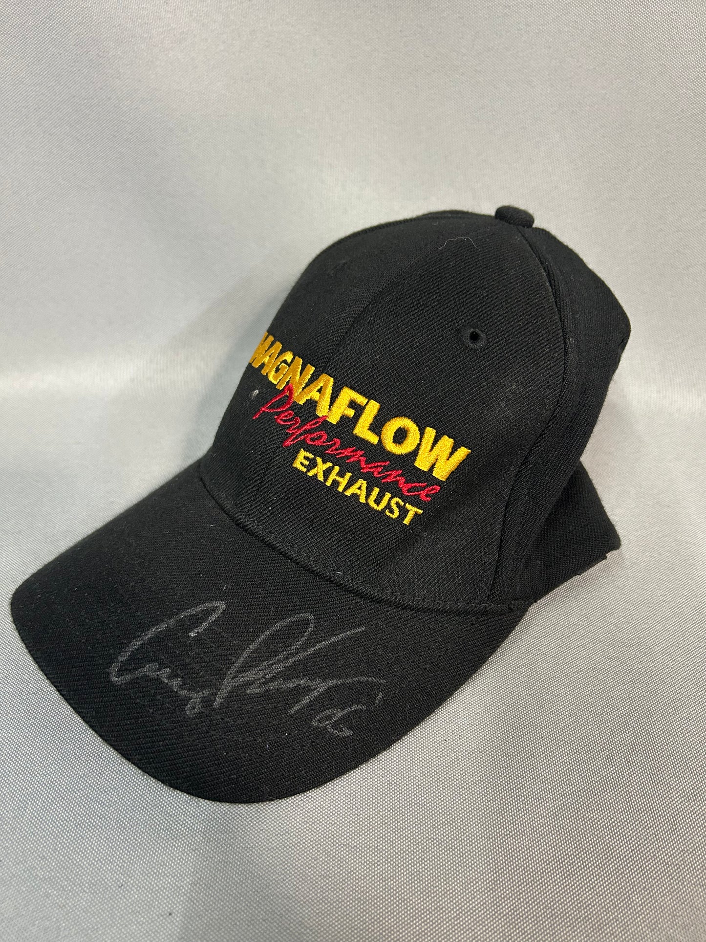 Magnaflow Performance Exhaust Nascar Autographed Hat Size L/XL