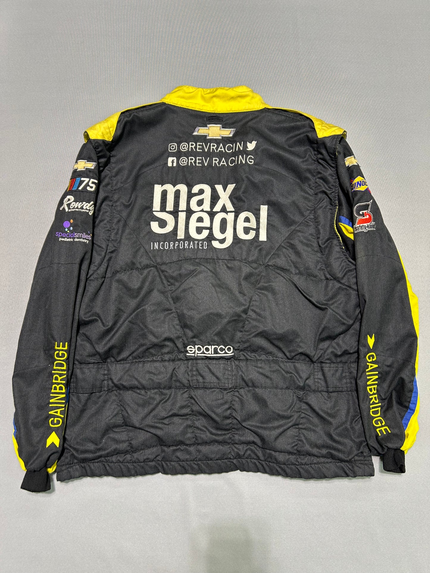 Nick Sanchez #2 2023 Gainbridge Nascar 2 Piece Crew Firesuit C-52 W-40 L-31