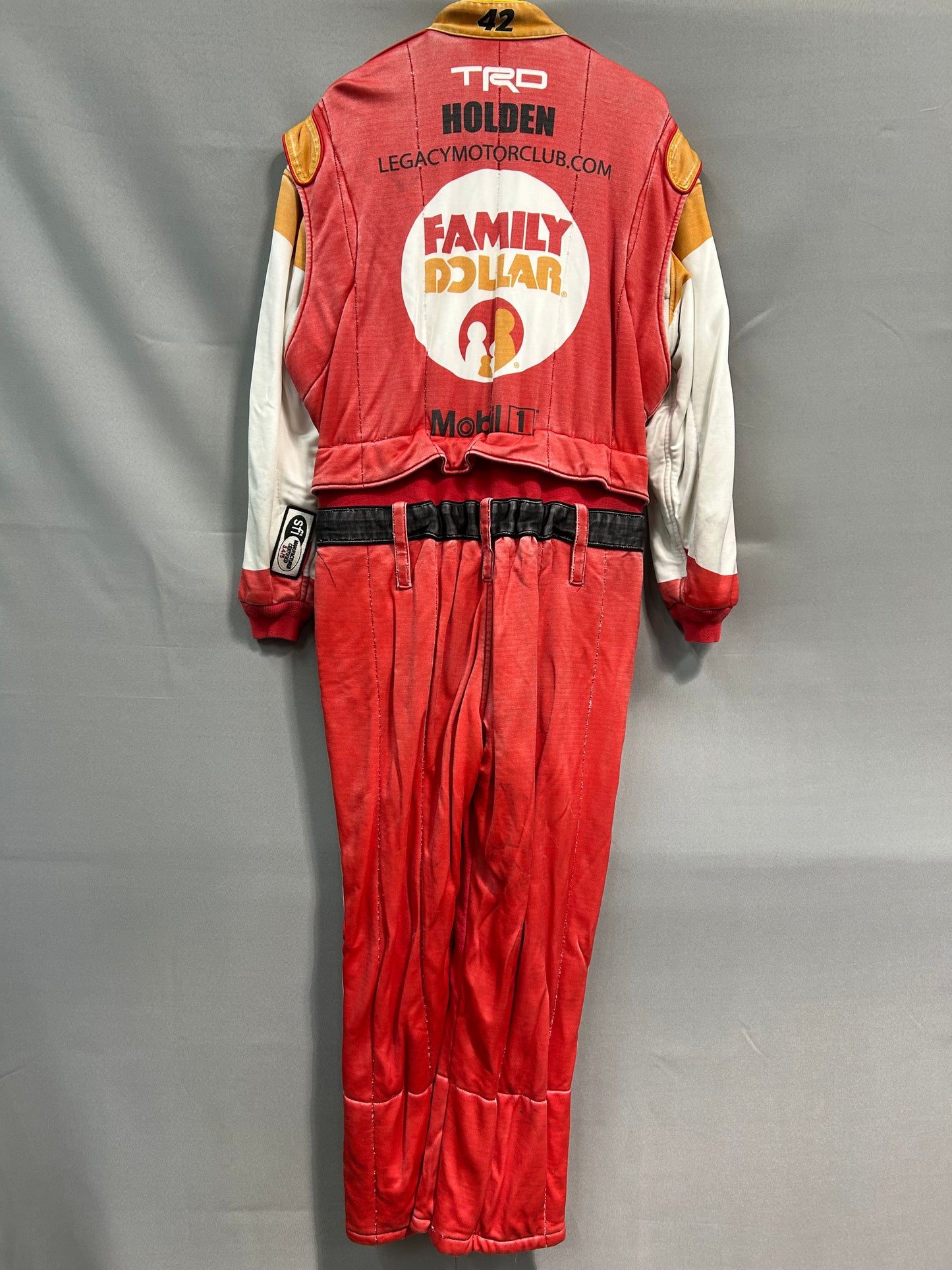John Hunter Nemechek #42 2024 Family Dollar Nascar Crew Firesuit C-58 W-42 L-30