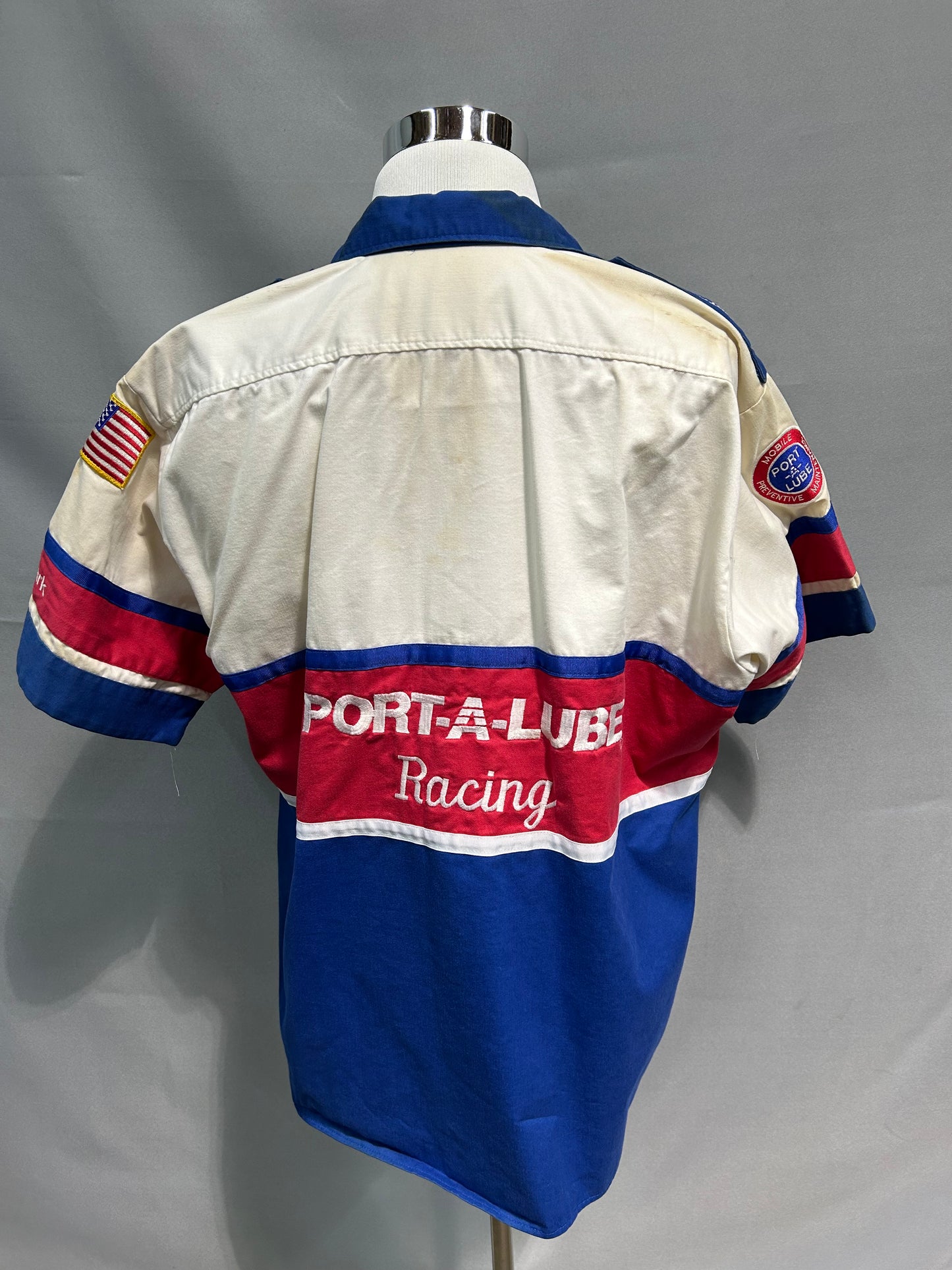 Dale Jarrett #32 Port A Lube Nascar Pit Crew Shirt Size XL