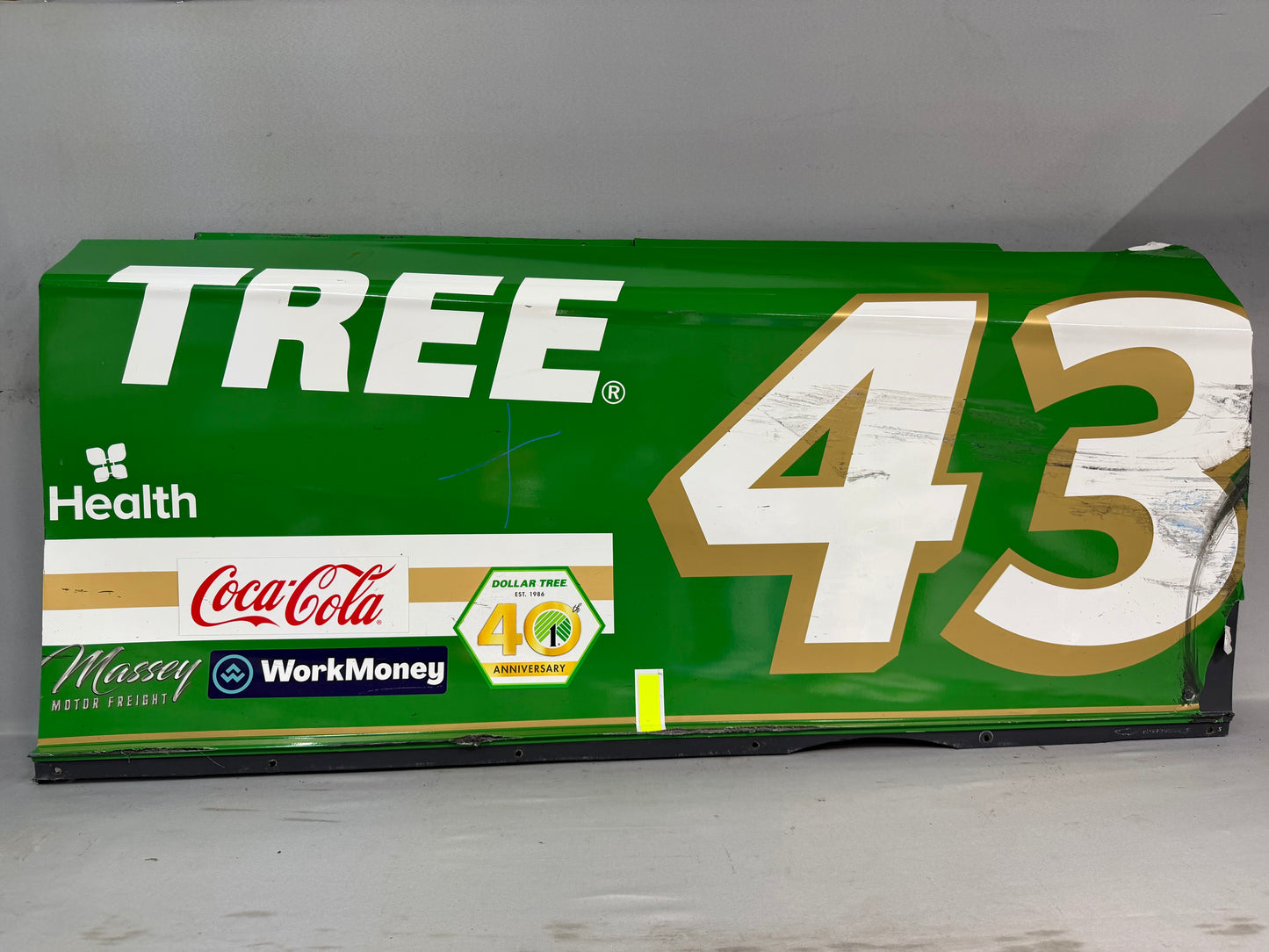 Erik Jones #43 2026 Watkins Glen Dollar Tree Nascar Door Panel