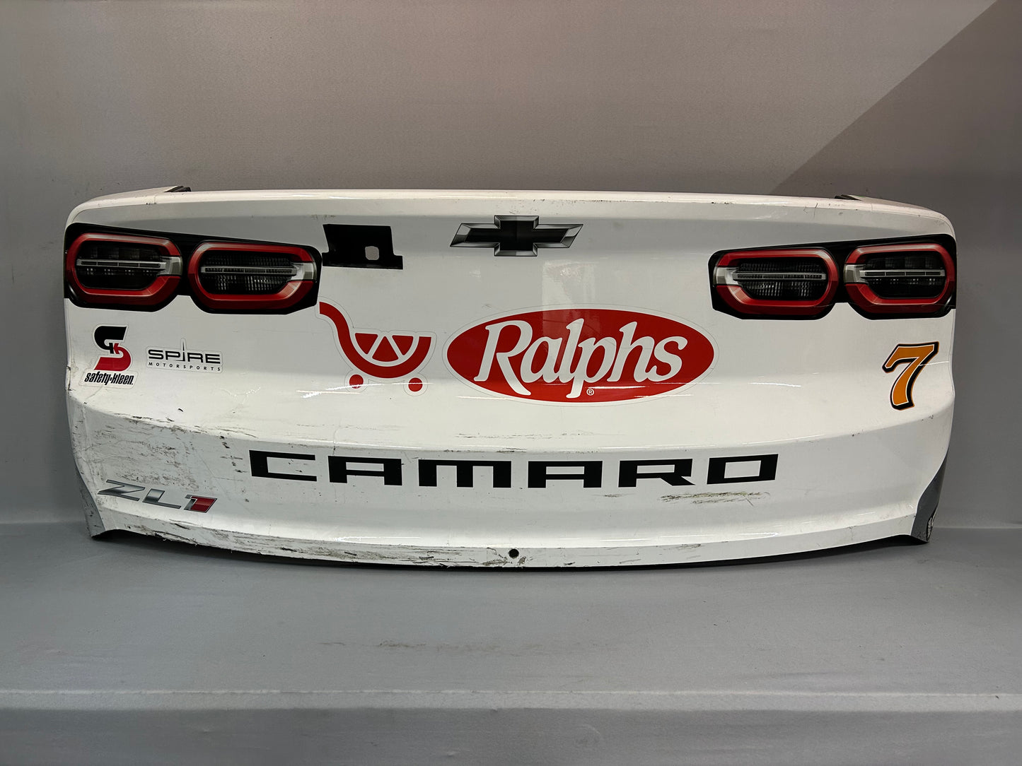 Corey Lajoie #7 2024 LA Clash Celsius Ralph’s Nascar Rear Bumper