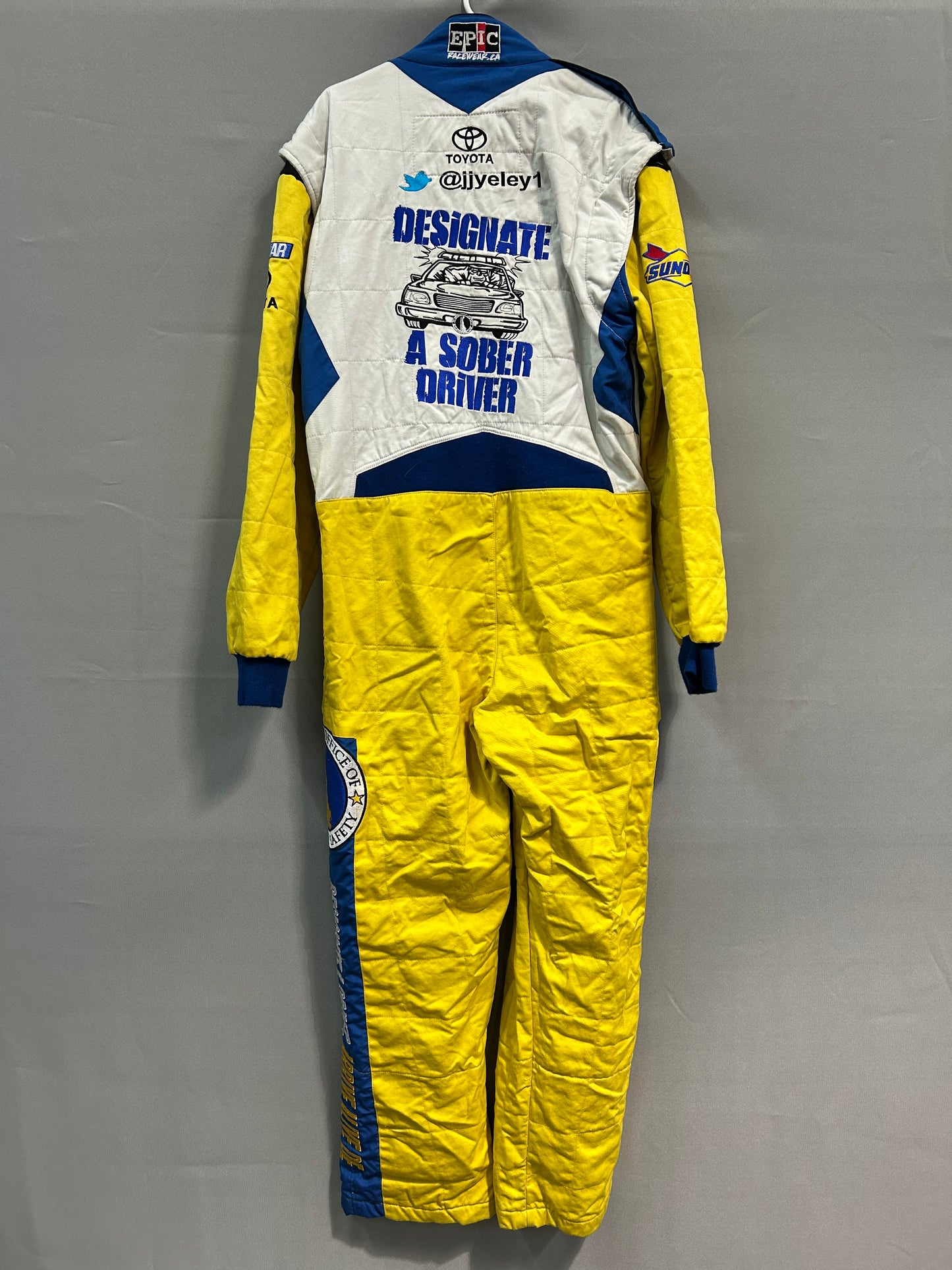 JJ Yeley #27 2011 Dover Designate A Sober Driver Nascar Driver Firesuit