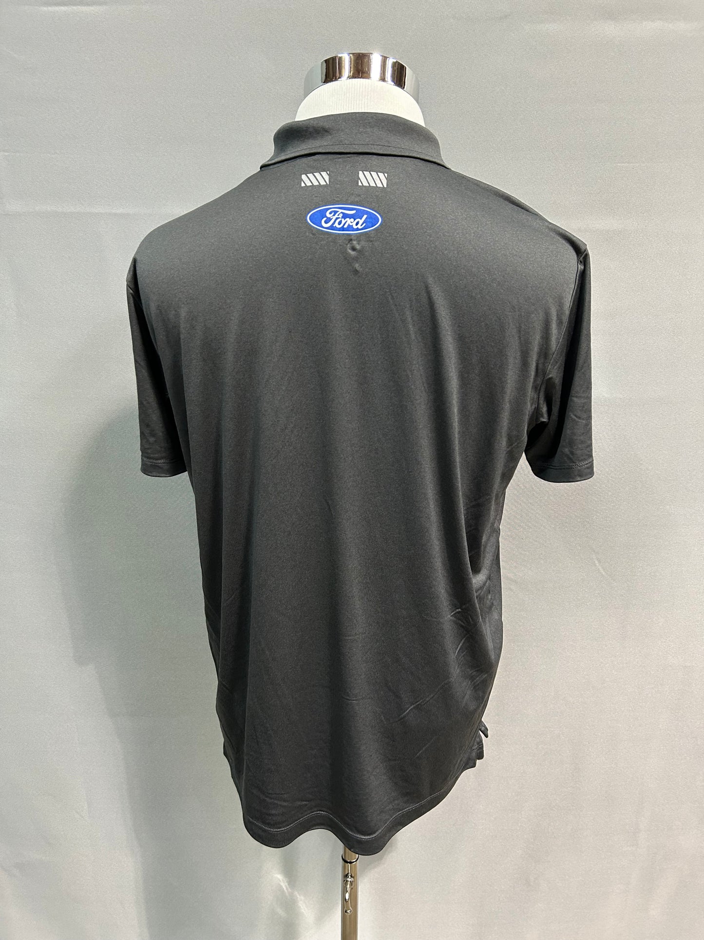 Stewart Haas Racing 2024 Nascar Team Issued Truewerk Gray Polo