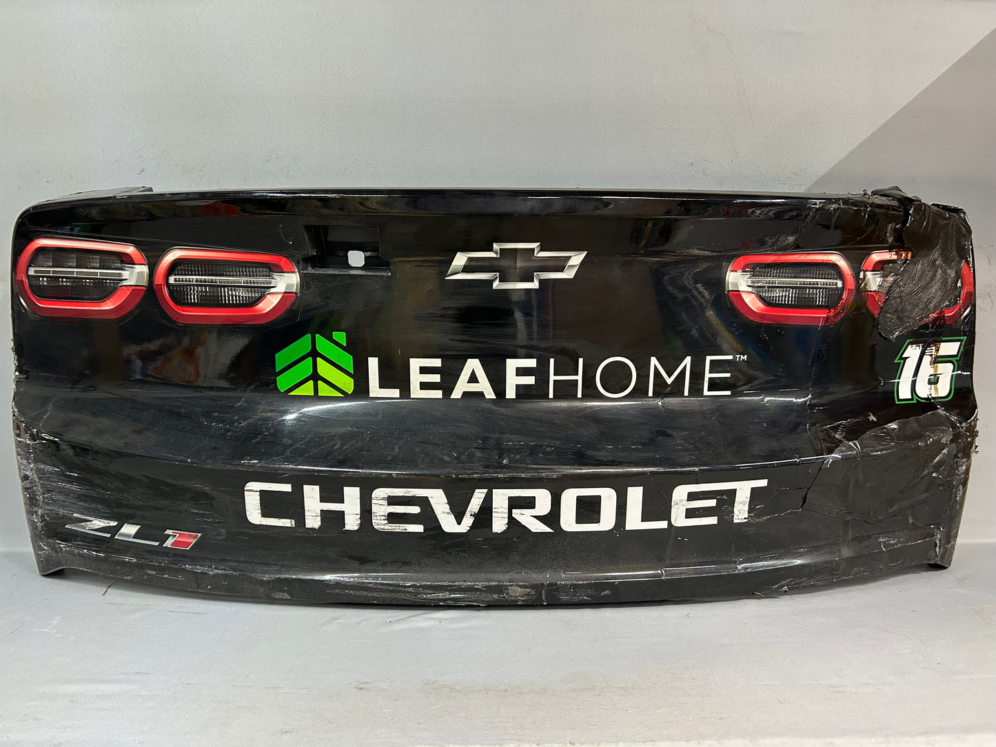 AJ Allmendinger #16 2025 Mexico City Leaf Filter Nascar Rear Bumper