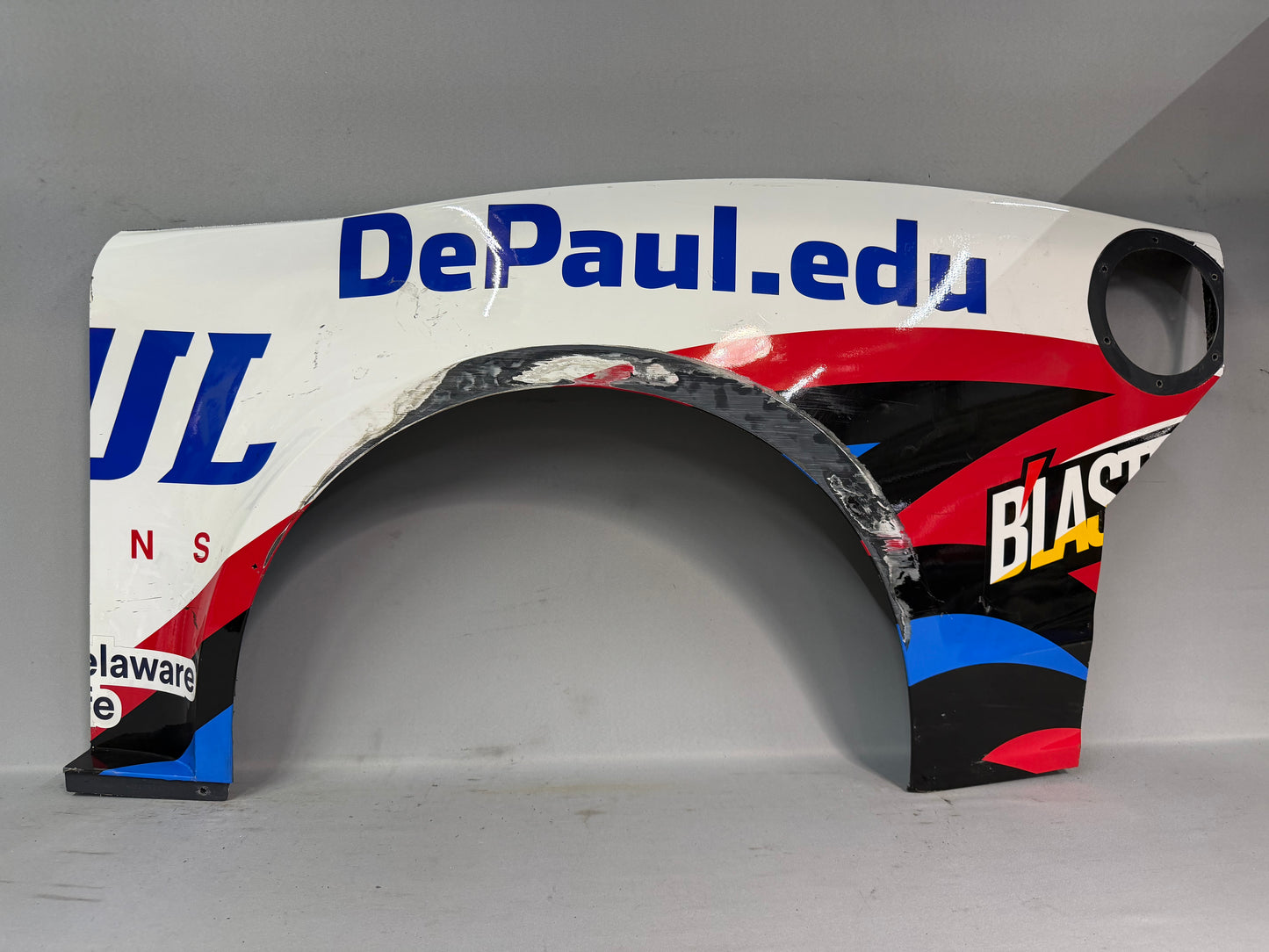 Michael McDowell #71 2025 Chicago DePaul Nascar Quarter Panel