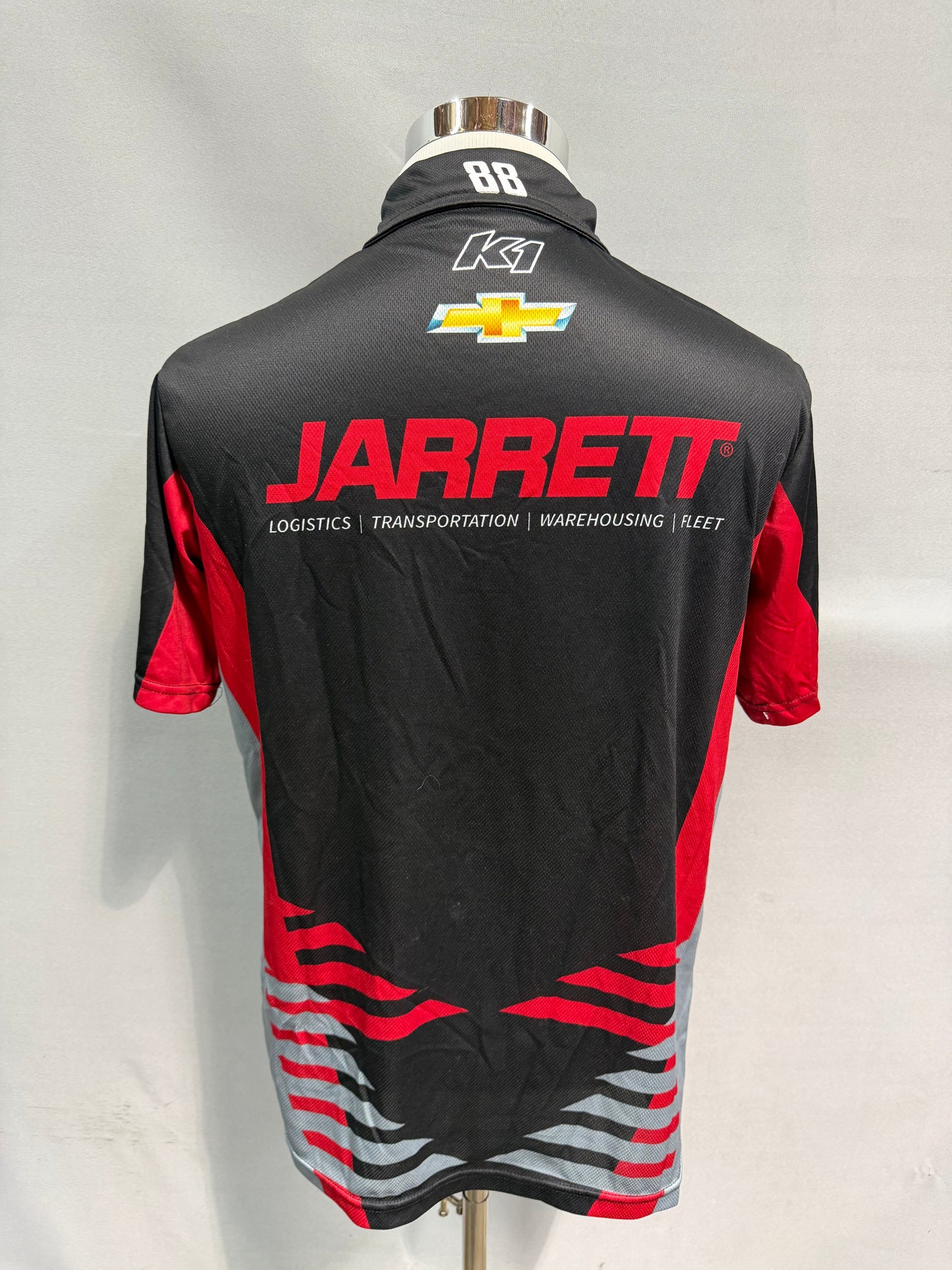Connor Zilisch #88 2024 Jarrett Nascar Crew Shirt Size Large
