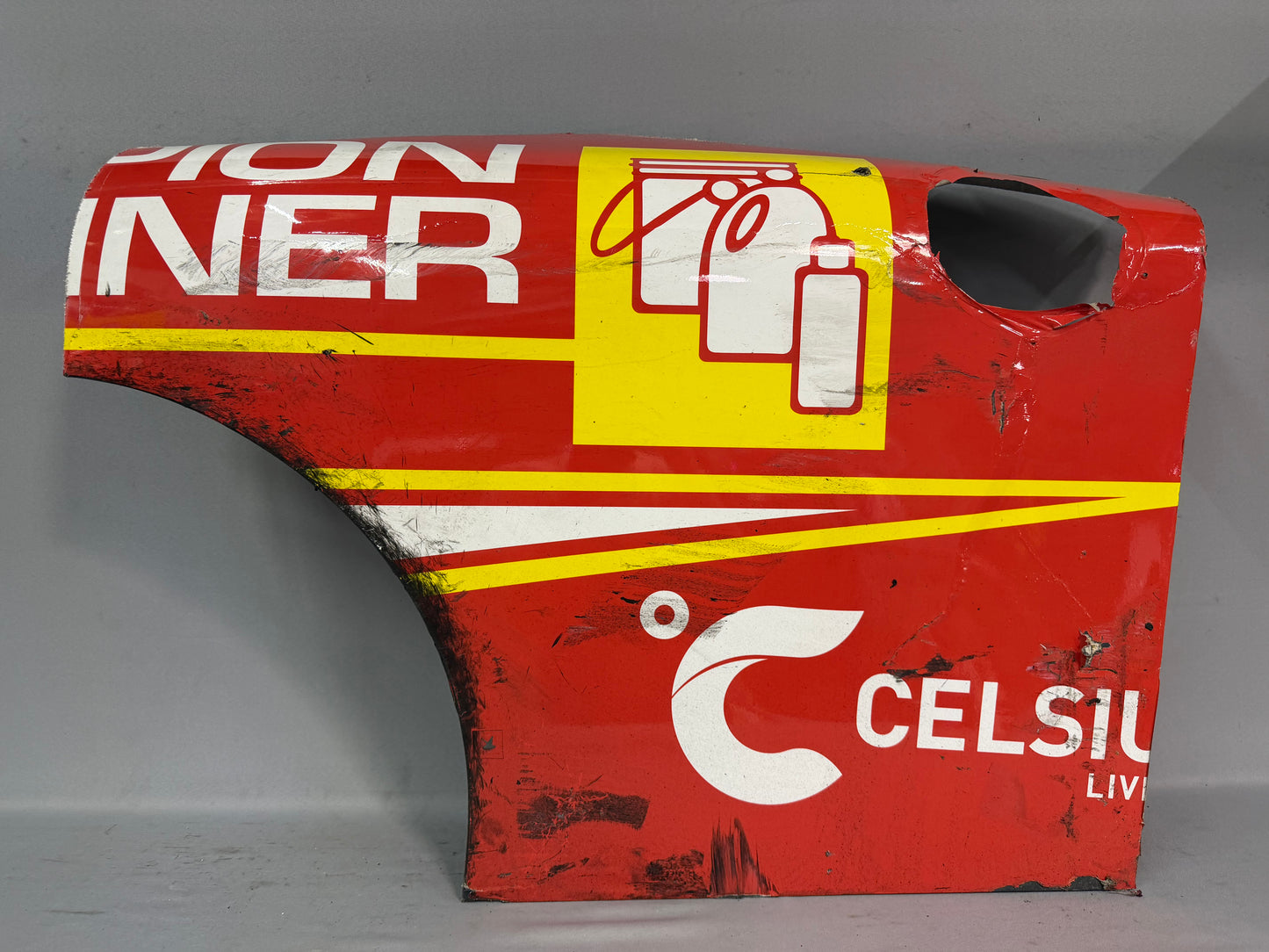 Daniel Dye #10 2025 Martinsville Champion Container Nascar Partial Quarter Panel