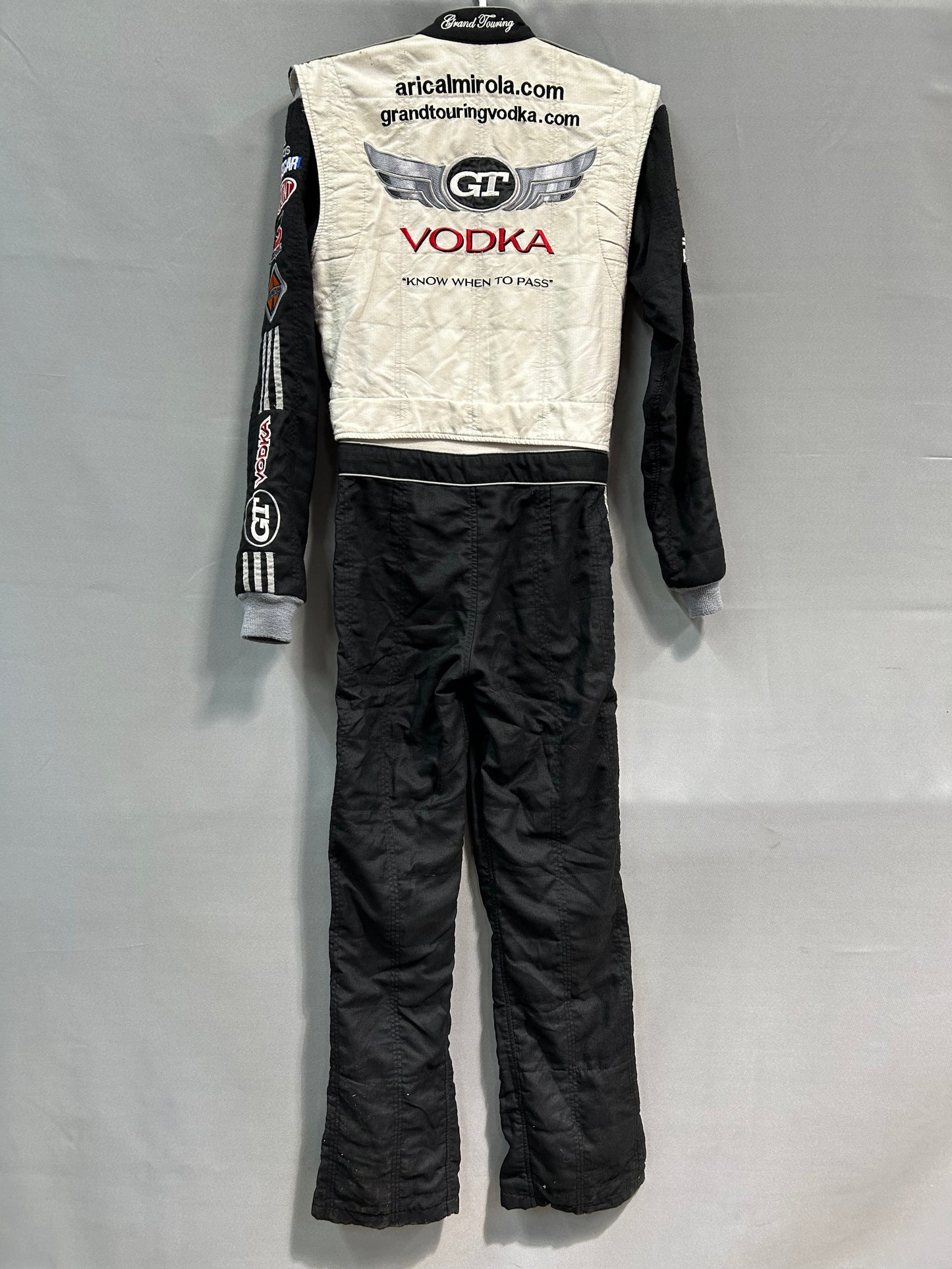 Aric Almirola #88 2010 Autographed Grand Touring Vodka Nascar Driver Firesuit