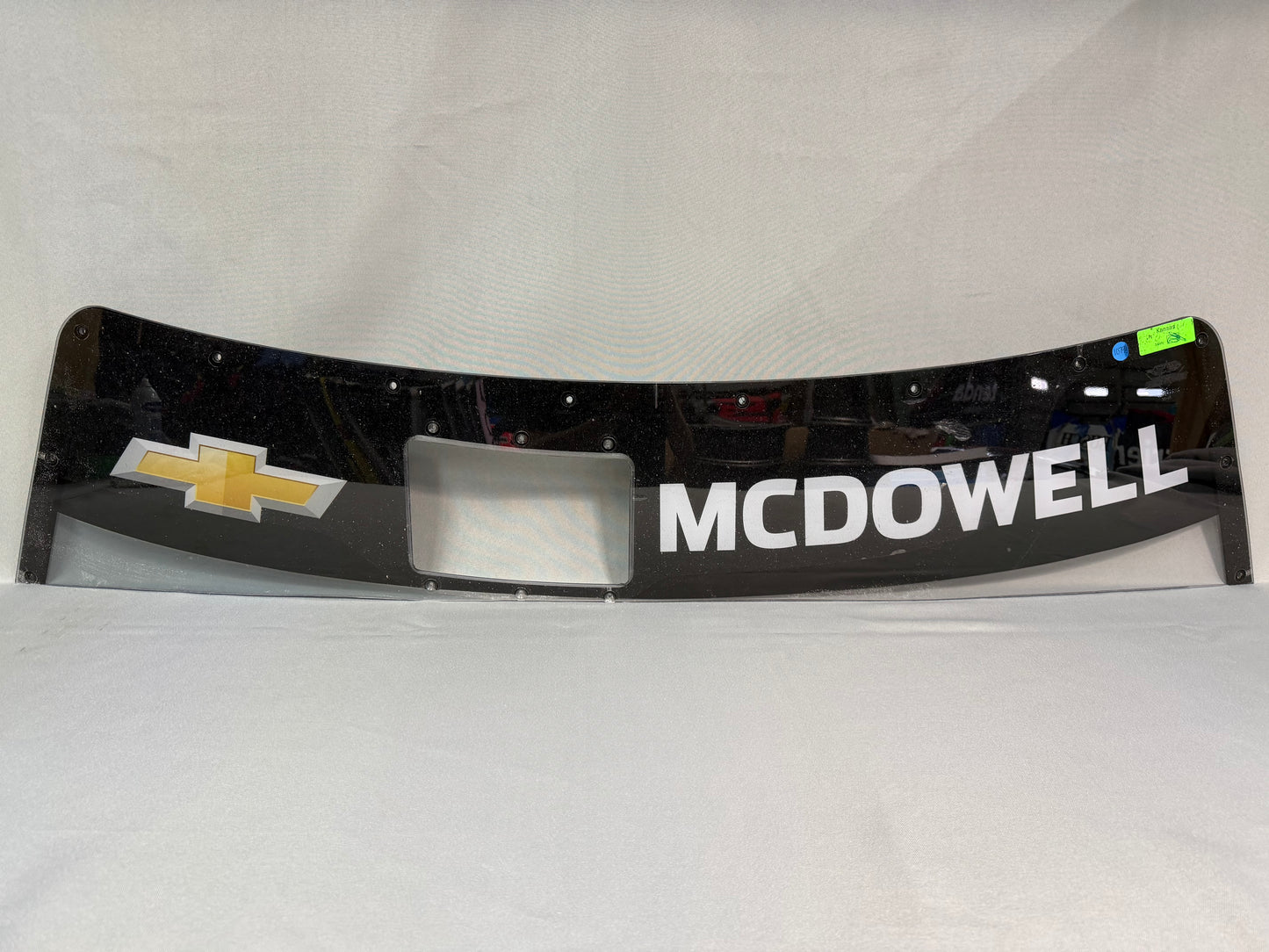 Michael McDowell #71 2025 Kansas Nascar Windshield Banner