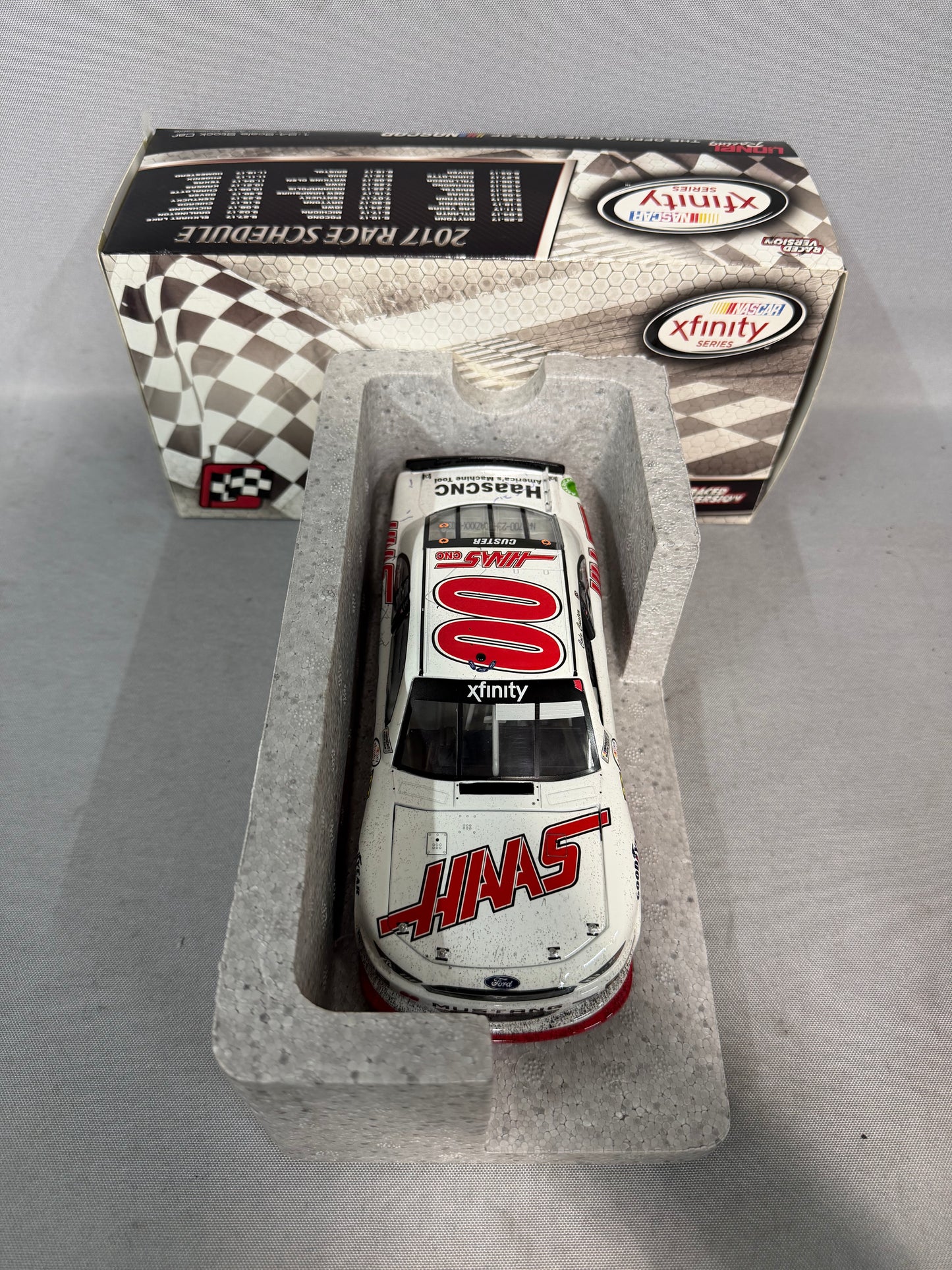 Cole Custer #00 Homestead Miami Win Haas Automation Nascar Autographed Diecast
