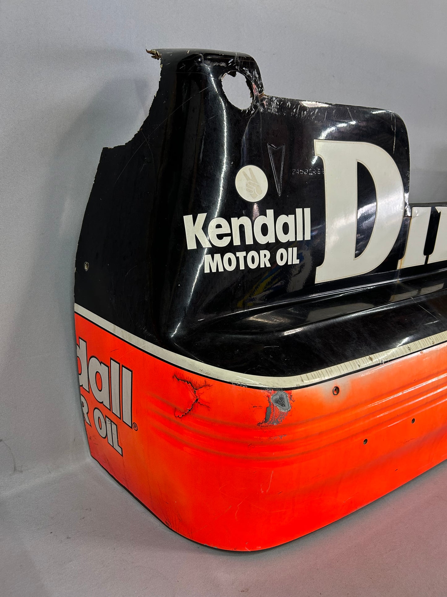 Kenny Wallace #40 Dirt Devil Autographed Nascar Rear Bumper