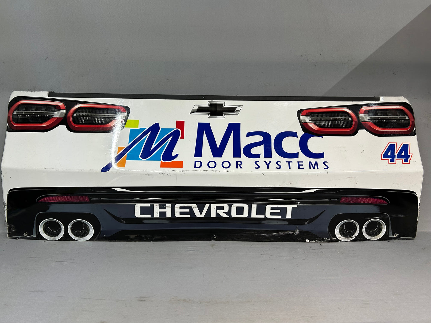 Brennan Poole #44 2025 WWTR Gateway ARS Construction Nascar Rear Bumper