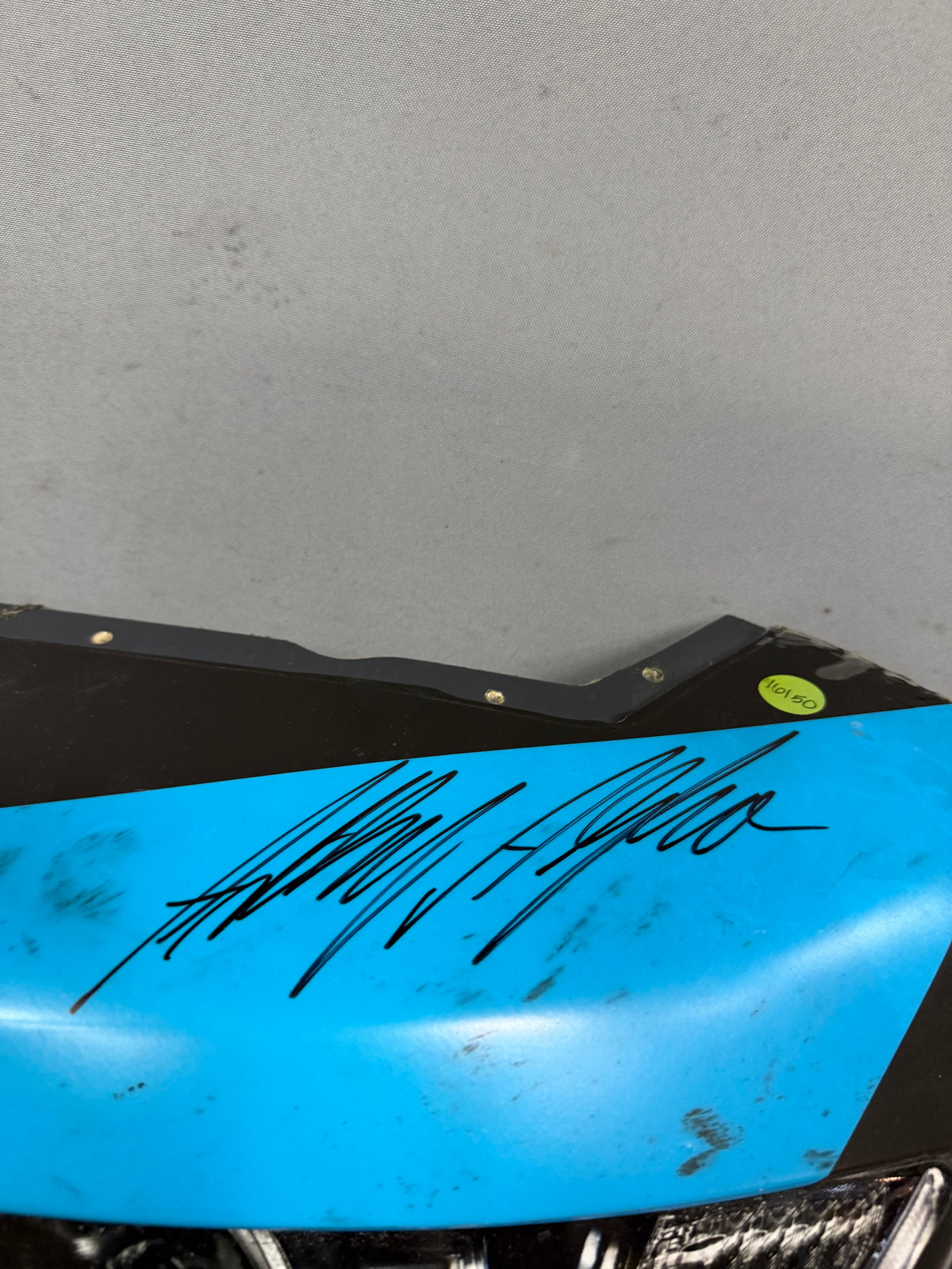 Anthony Alfredo #96 2026 Dover Dude Wipes Nascar Autographed Nose Corner
