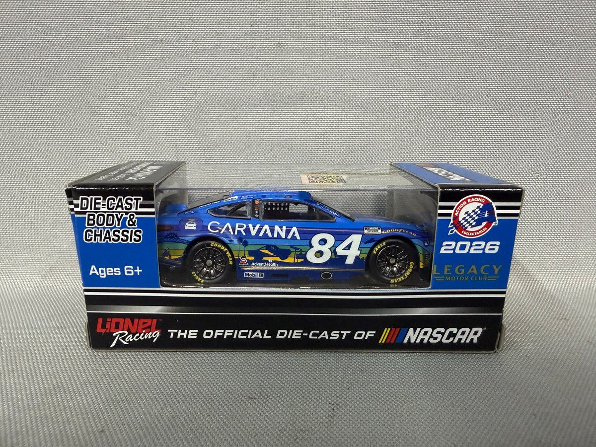 Jimmie Johnson #84 2026 San Diego Carvana Nascar 1/64 Diecast