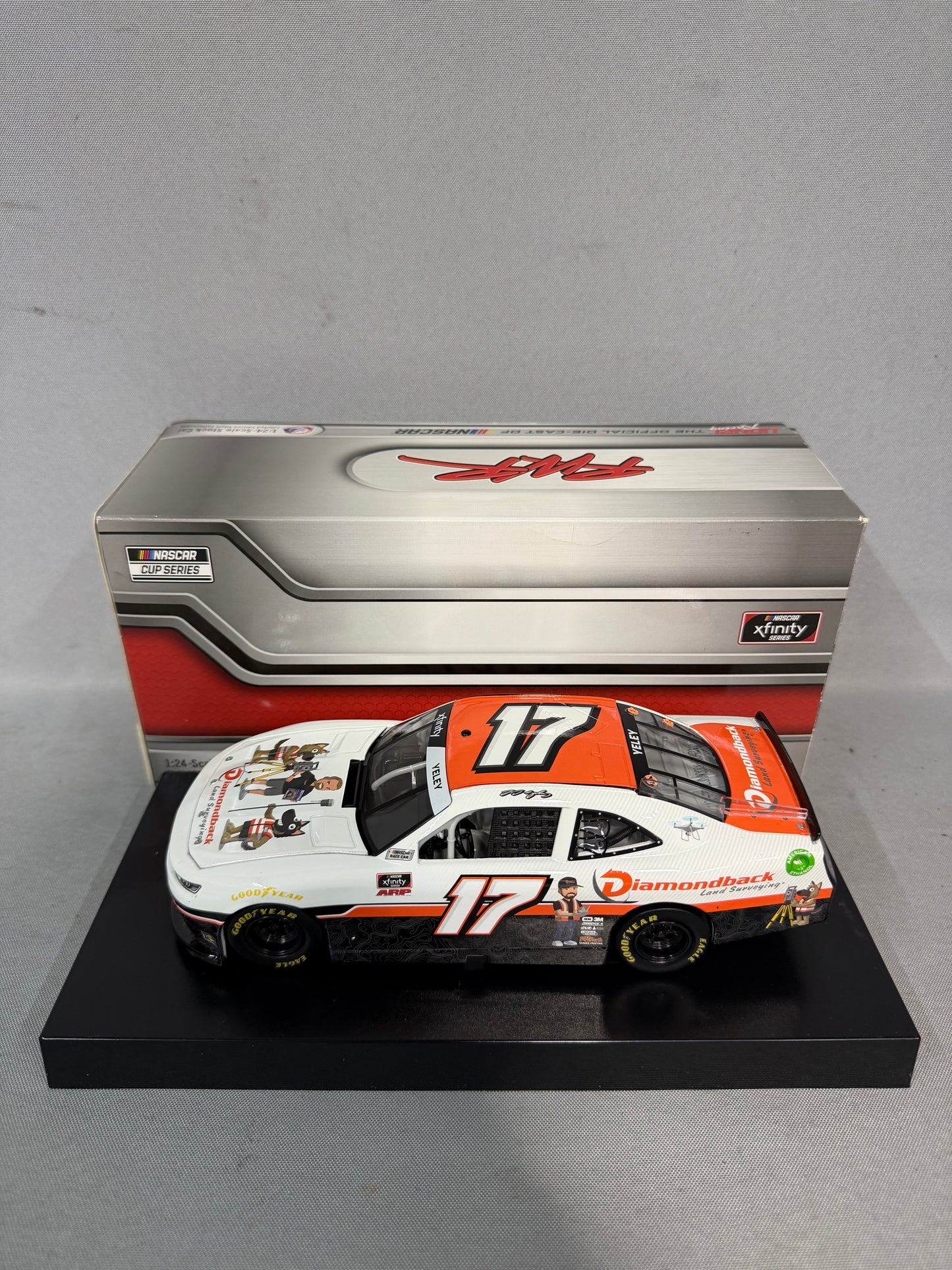 JJ Yeley #17 2021 Diamondback Land Surveying Nascar Diecast