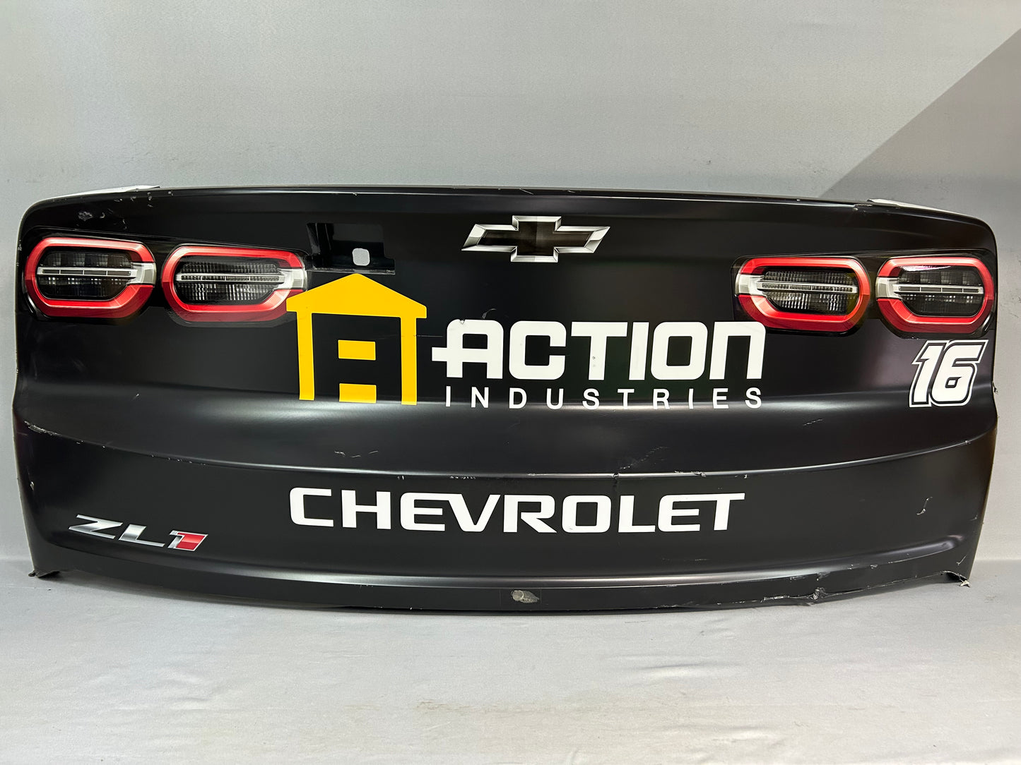 AJ Allmendinger #16 2025 Action Industries Nascar Rear Bumper
