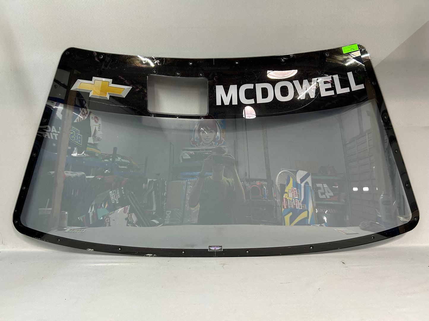Michael McDowell #71 2025 Texas Nascar Front Windshield