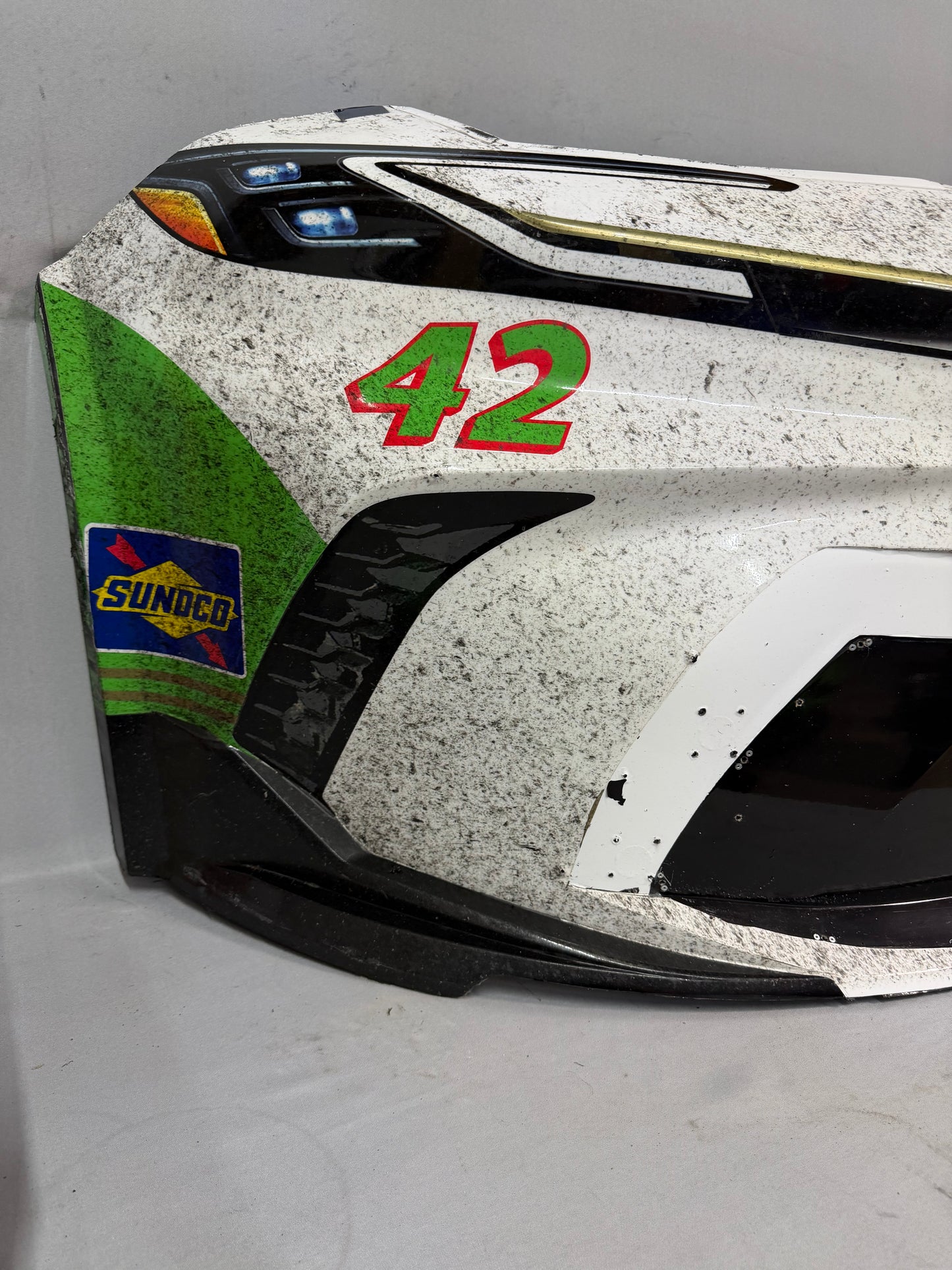 John Hunter Nemechek #42 2025 Darlington Pye Barker Nascar Front Nose