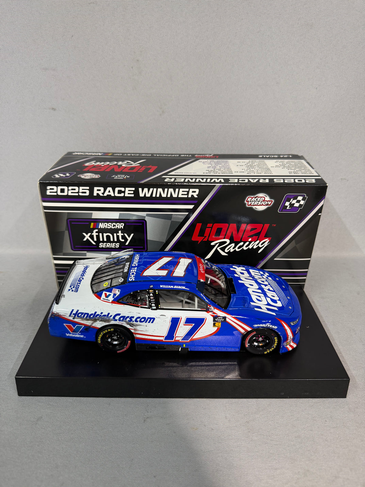 William Byron #24 2025 Charlotte Win Hendrick Cars Nascar Diecast