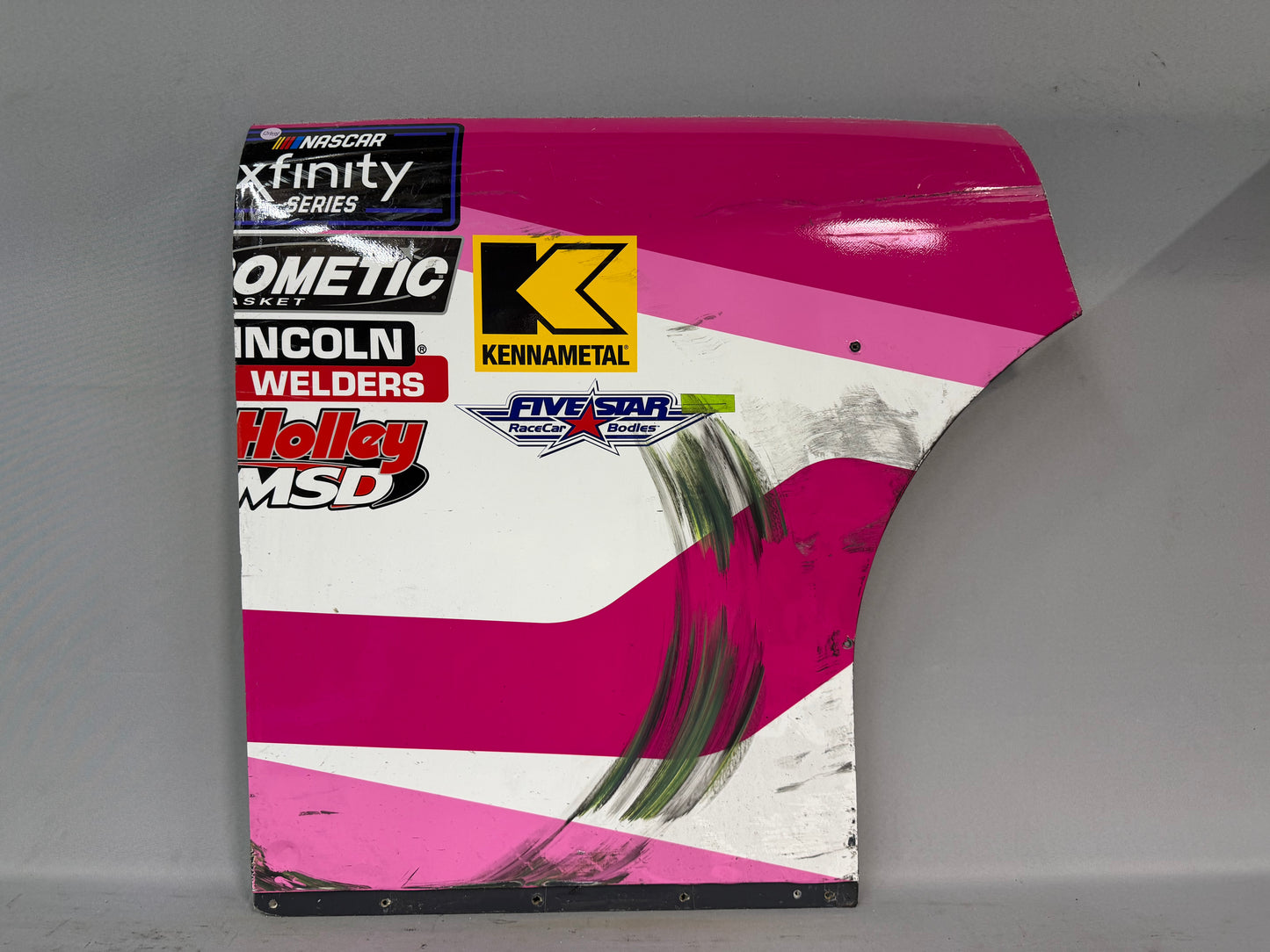 Brennan Poole #44 2025 Charlotte Roval Macc Door Systems Nascar Contingency Panel