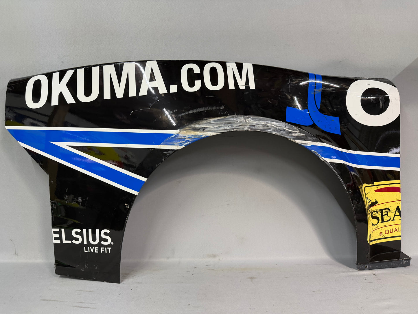 Ty Dillon #10 2025 Bristol Okuma Nascar Quarter Panel